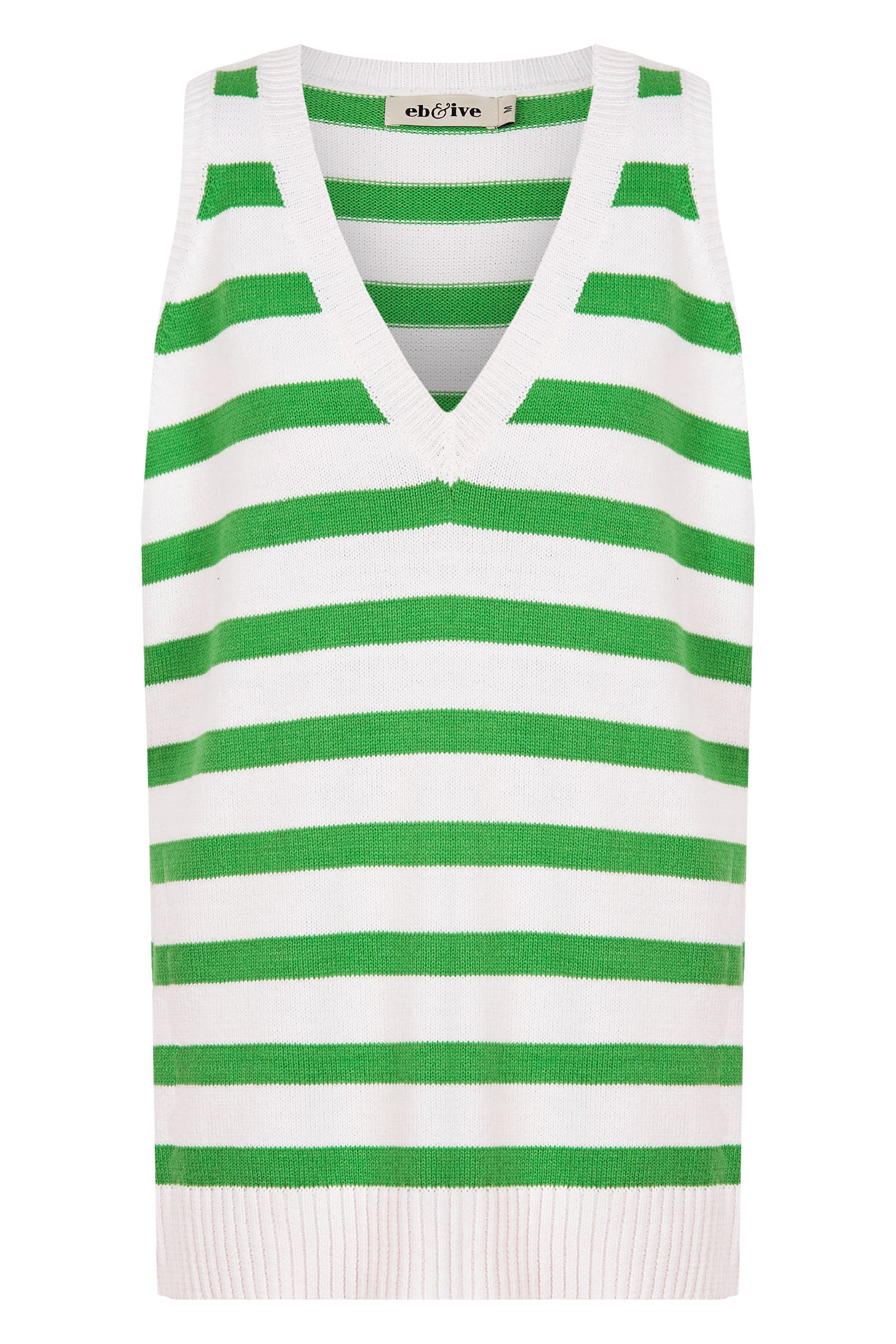La Sable Knit Vest - Emerald - eb&ive Clothing - Knit Top Sleeveless