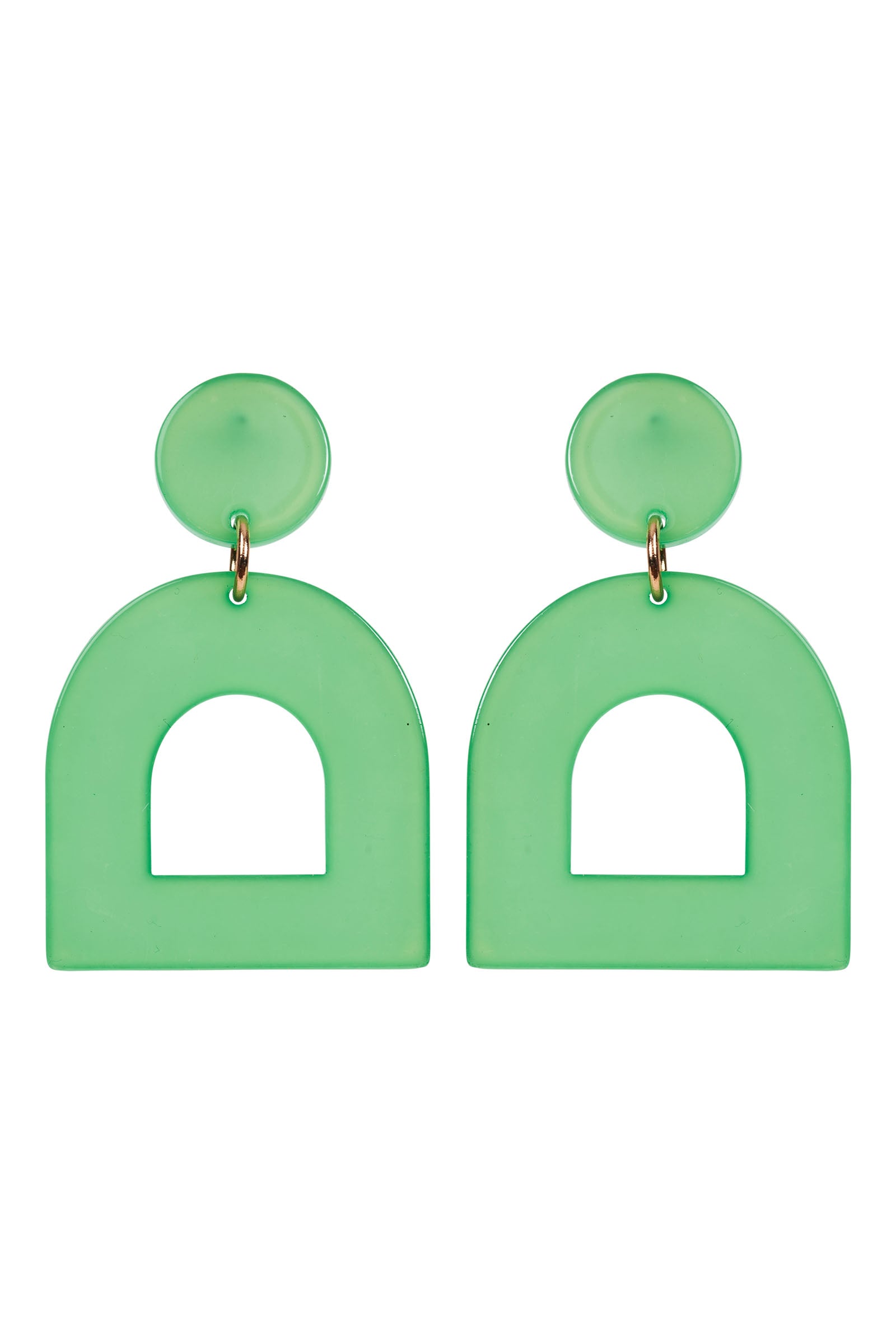 Elysian Earring - Emerald - eb&ive Earring