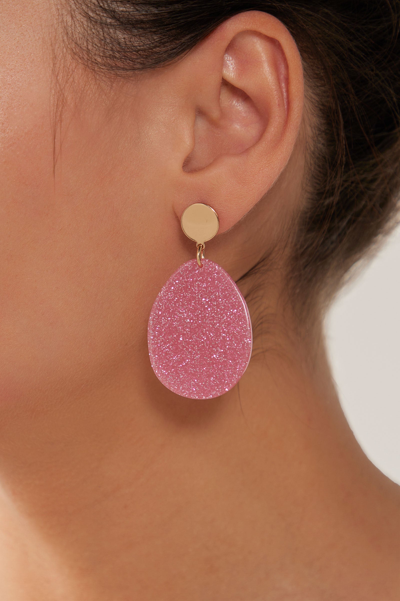 Merry Oval Earring - Musk - eb&ive Earring