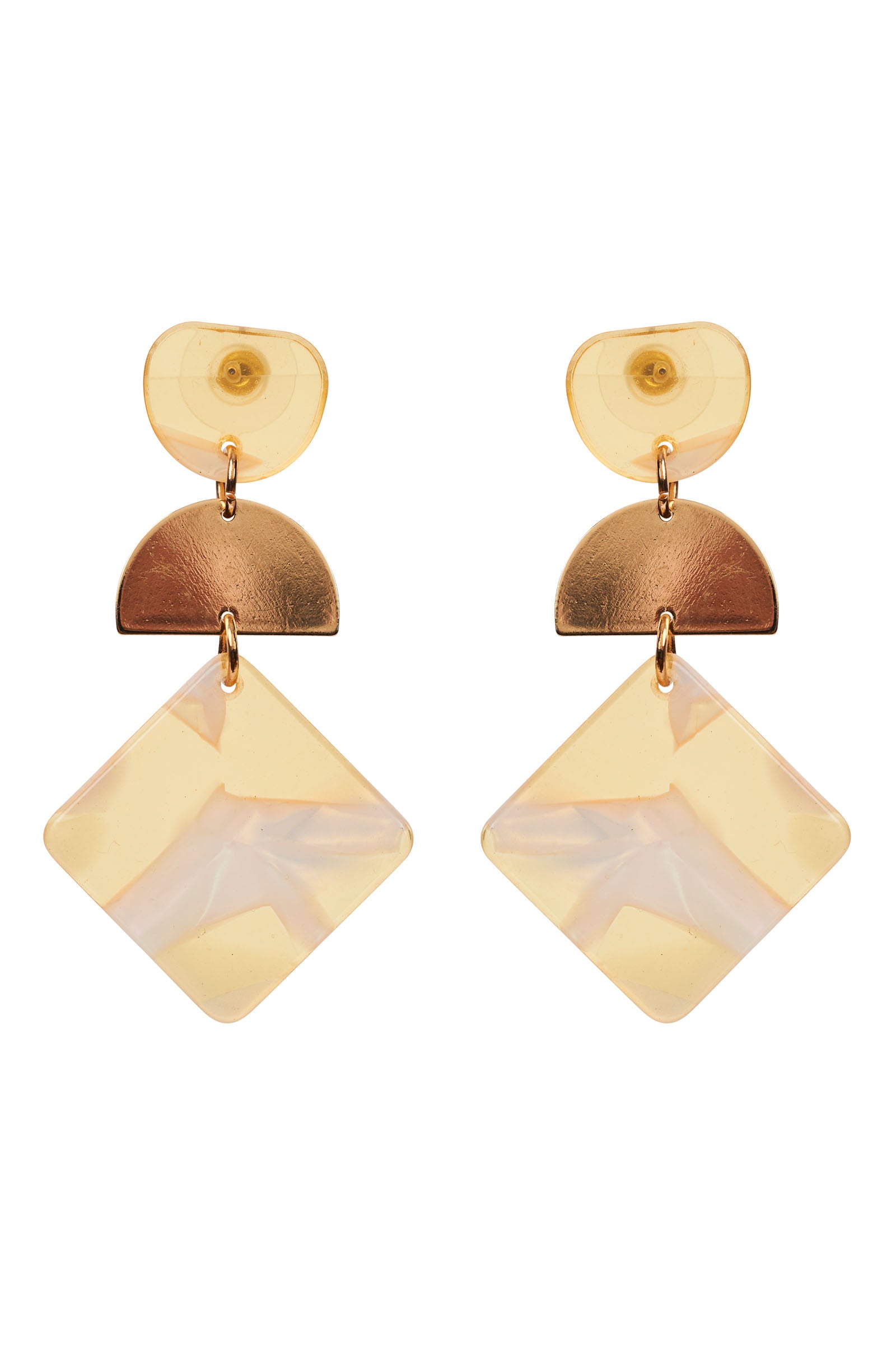 La Mer Drop Earring - Citrus - eb&ive Earring