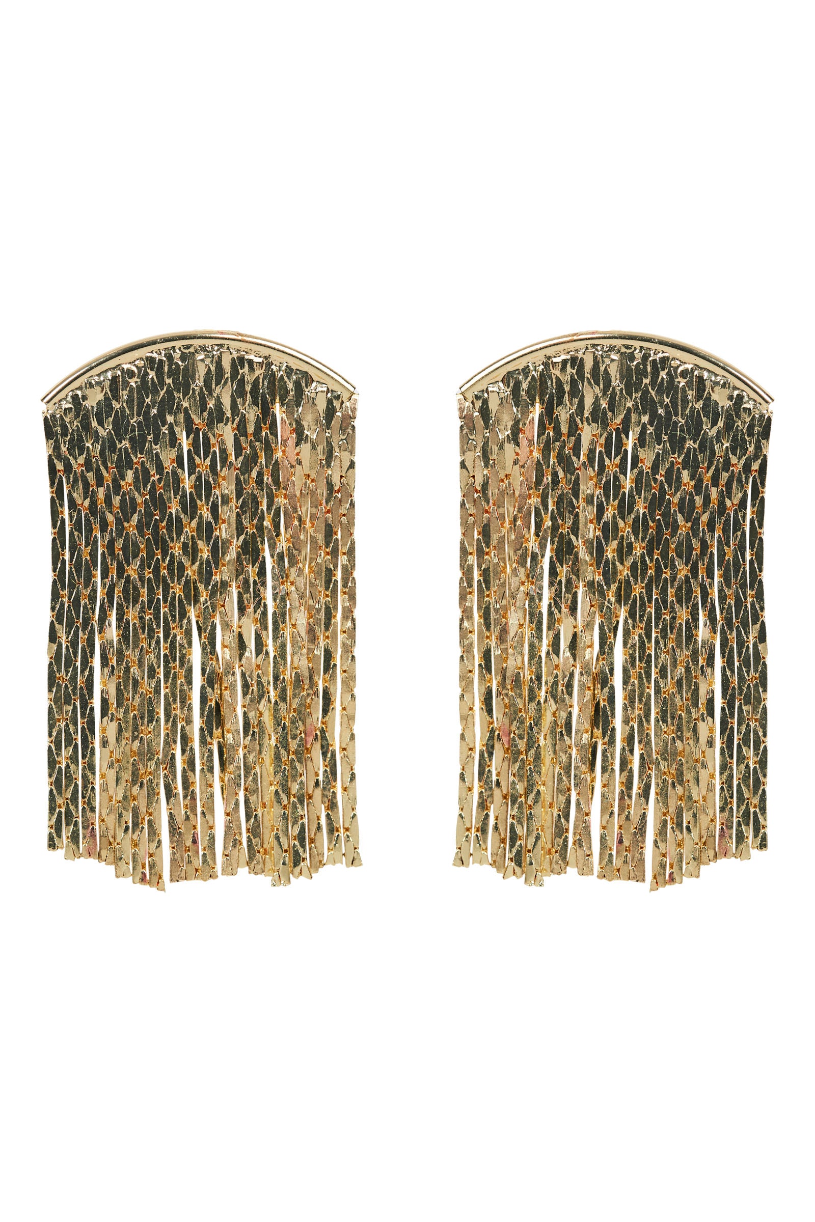 Lujo Drop Earring - Gold - eb&ive Earring