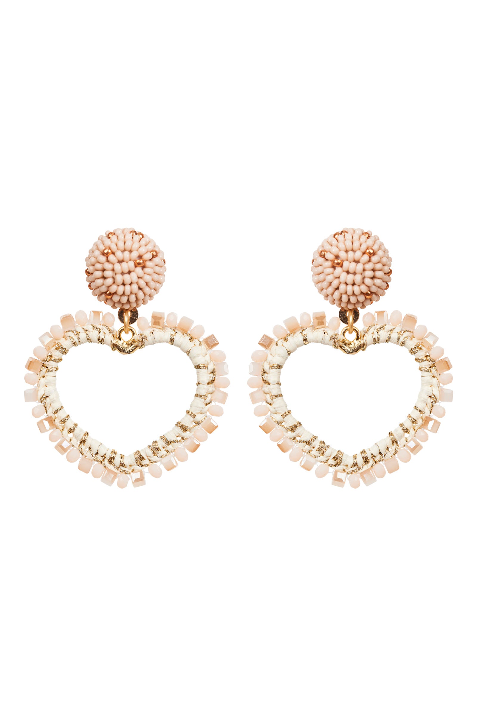 Palme Earring - Cream - eb&ive Earring
