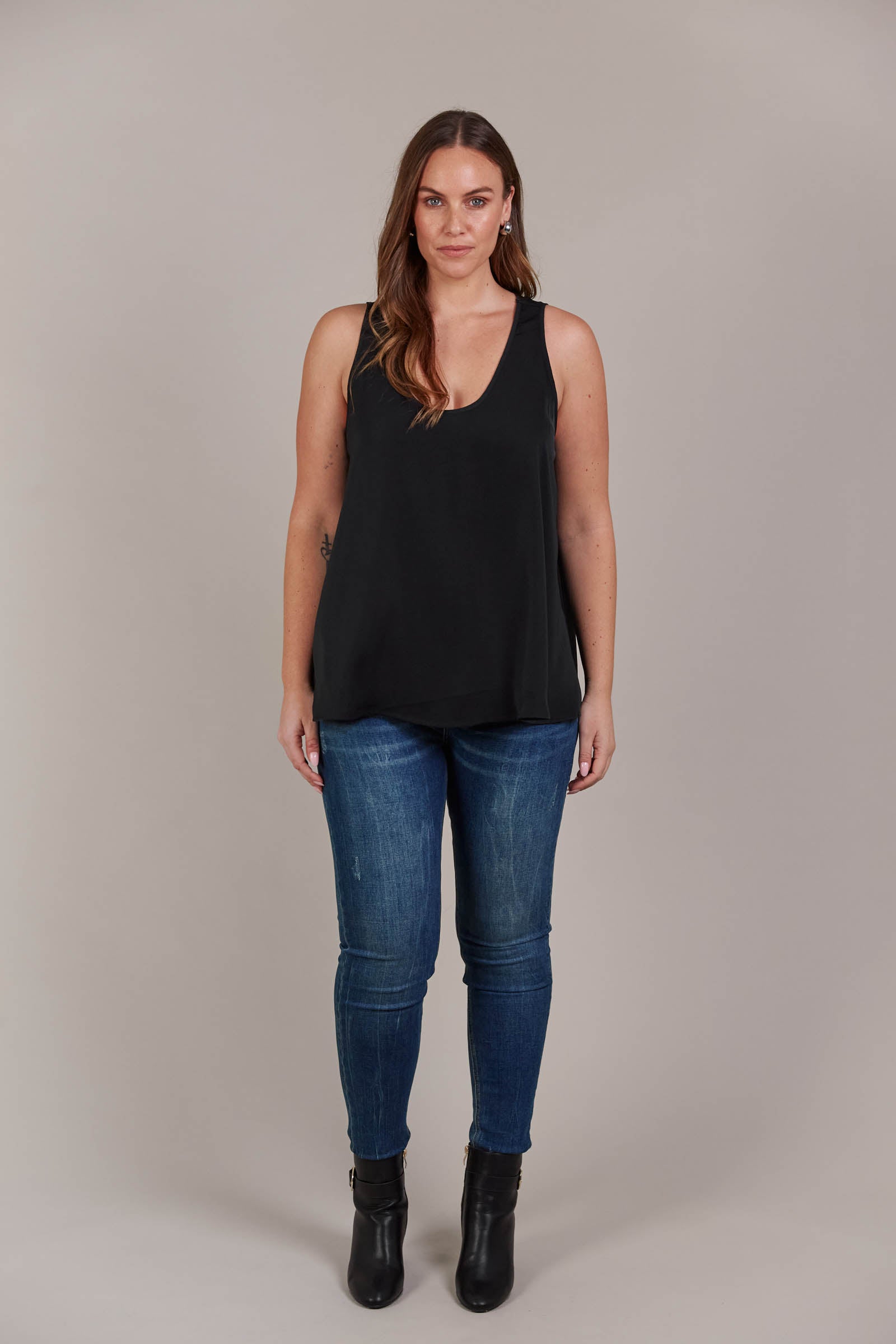 Elsie Tank - Black