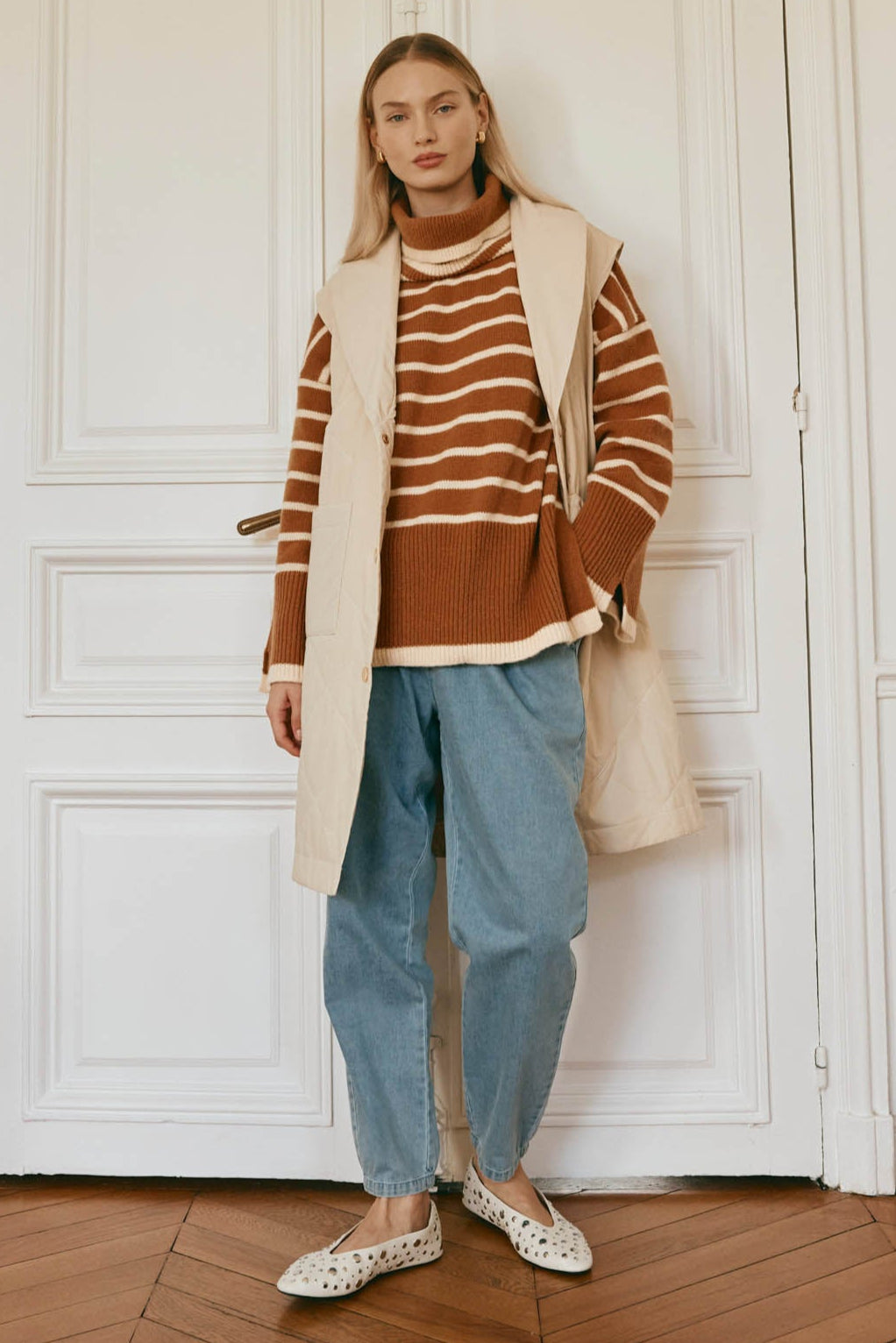 Pepi Relaxed Denim Pant - Denim