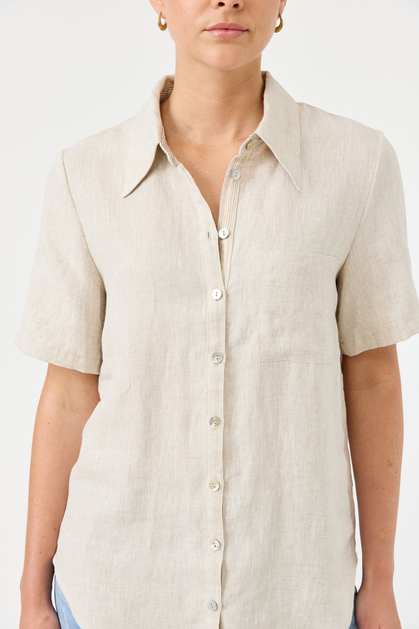 Studio Short Sleeve Shirt - Dune