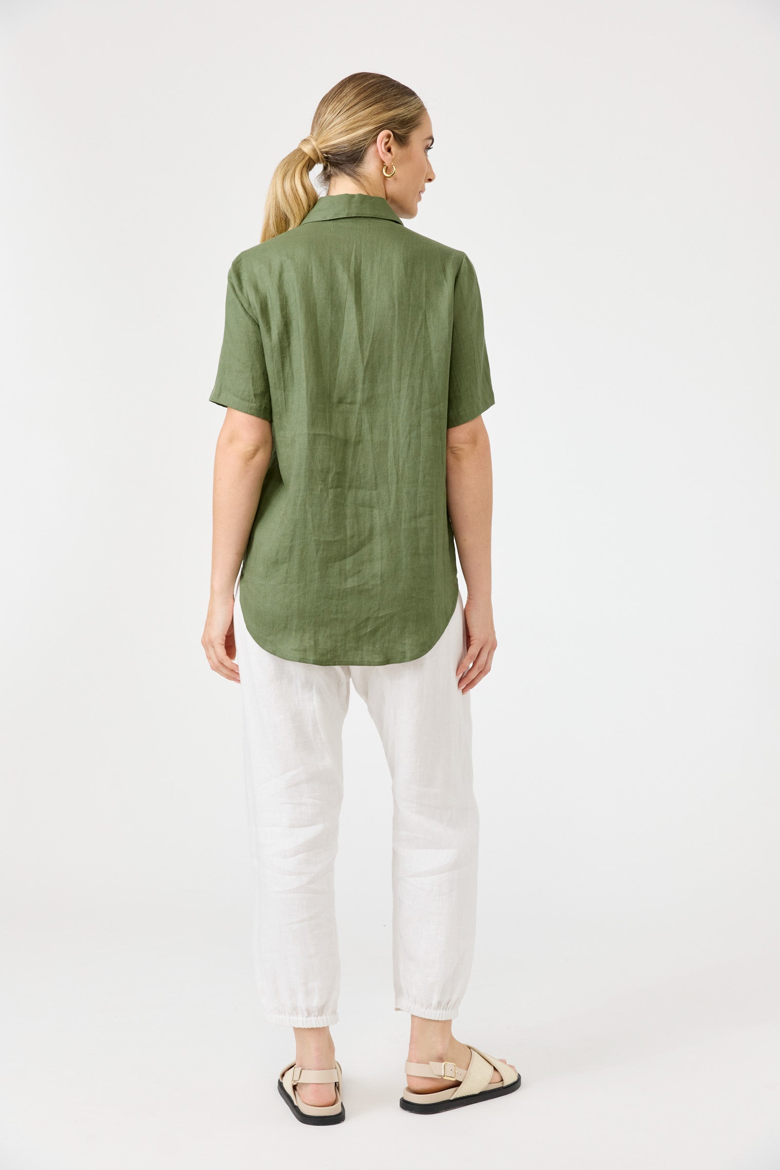 Studio Short Sleeve Shirt - Olive
