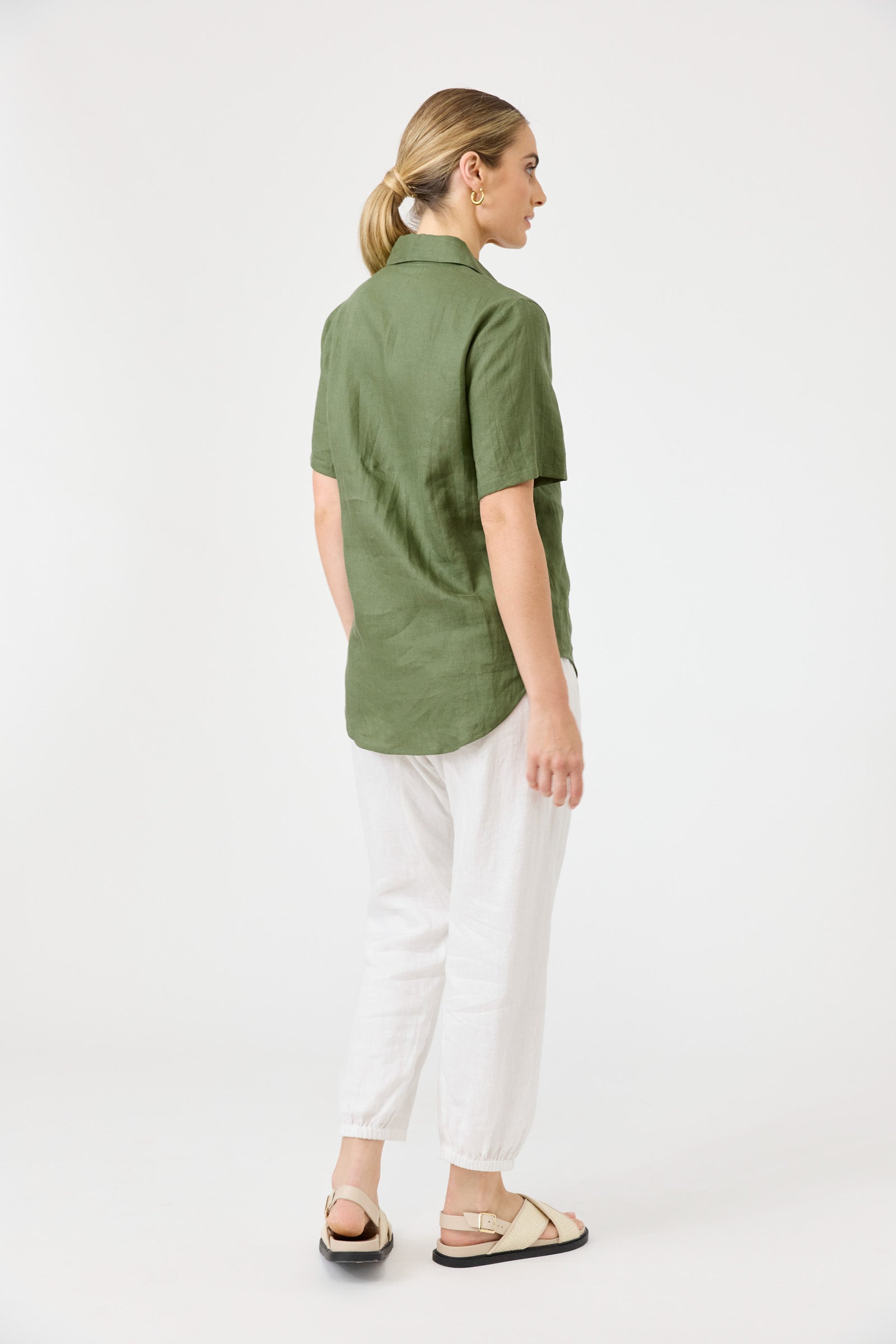 Studio Short Sleeve Shirt - Olive