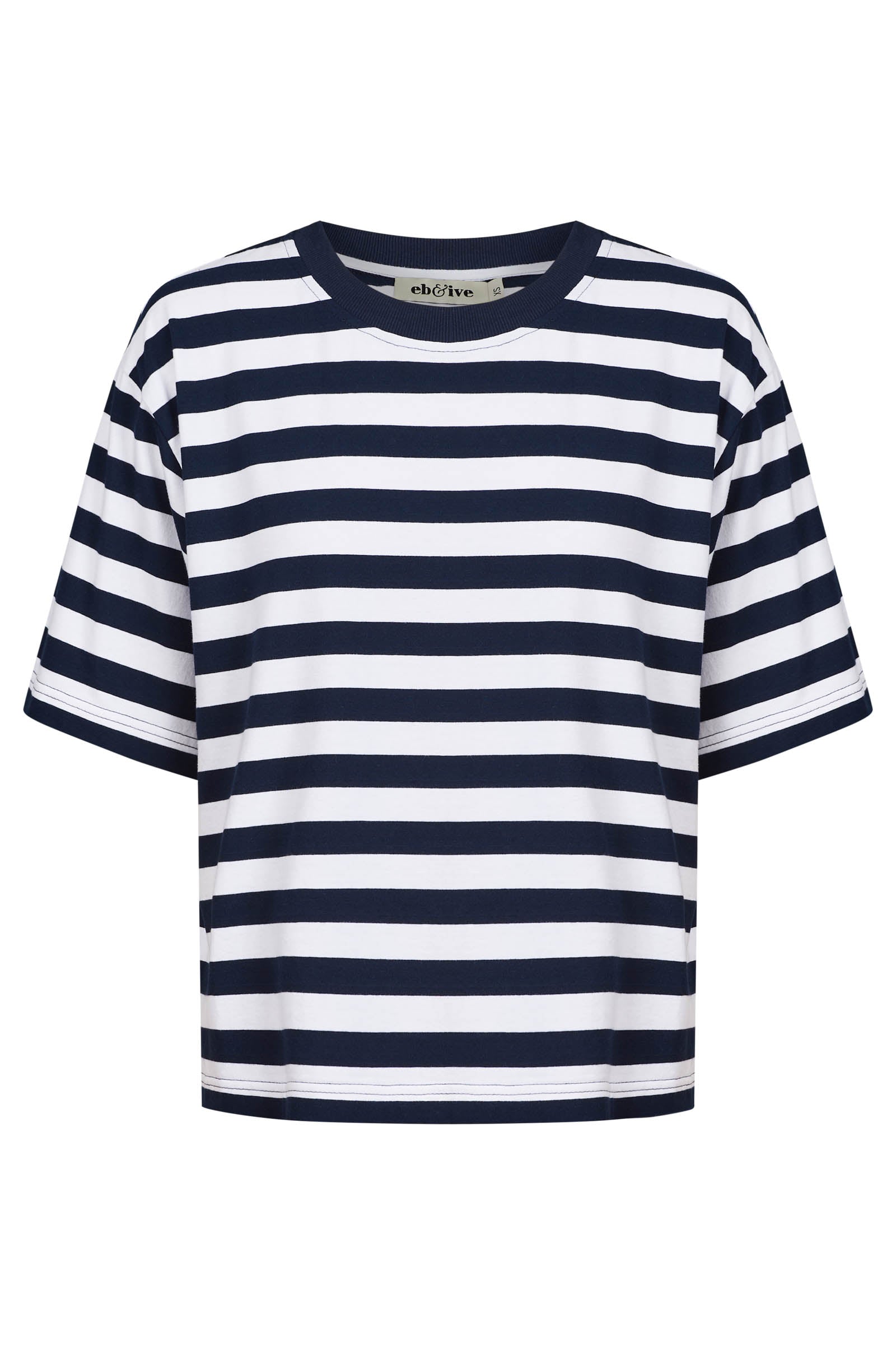Studio Stripe Tshirt - Indigo