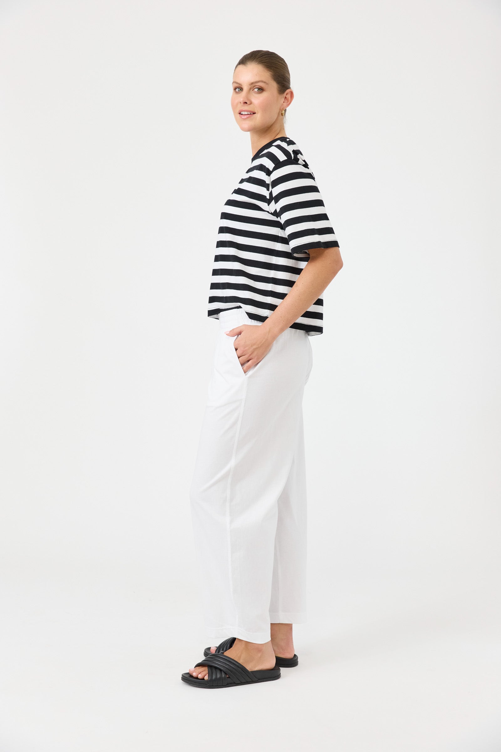 Studio Traveller Pant - Salt
