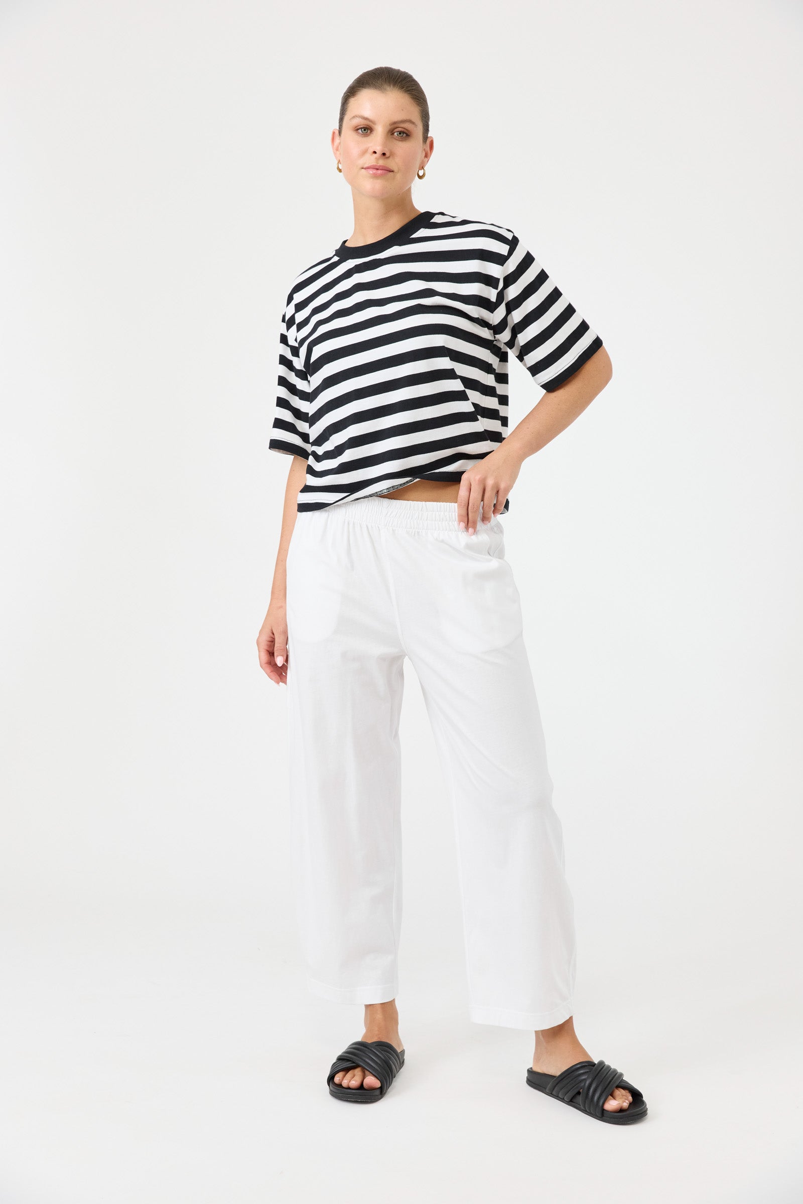 Studio Traveller Pant - Salt