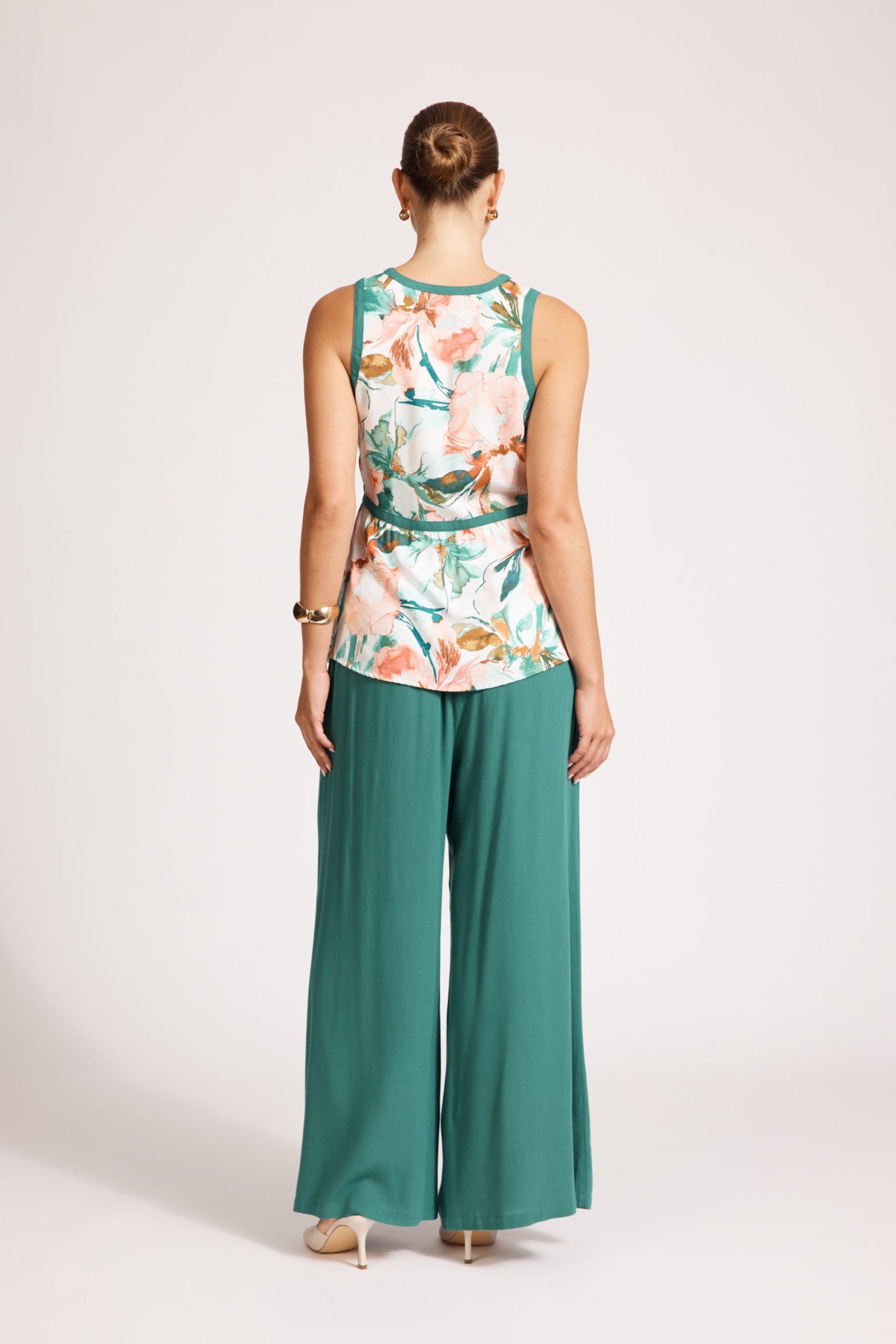 Alegria Spliced Tank - Estate/Teal