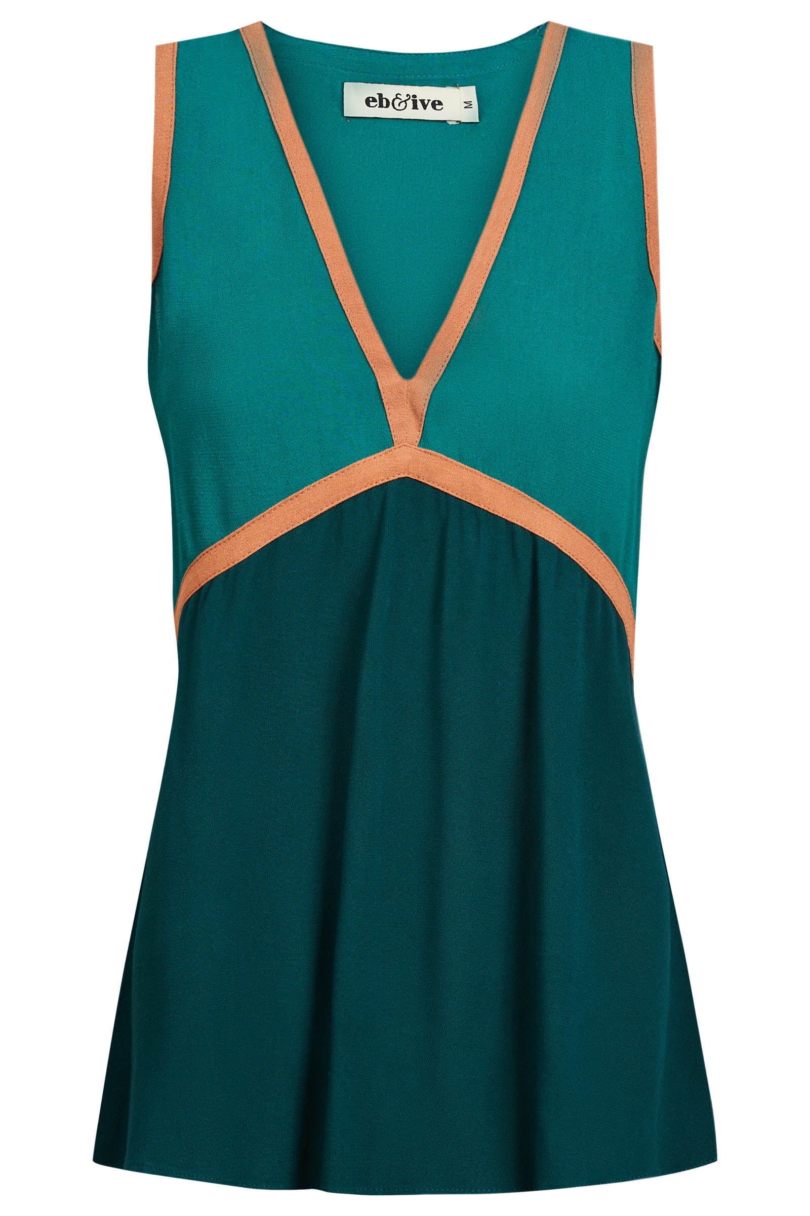 Alegria Spliced Tank - Teal/Lagoon