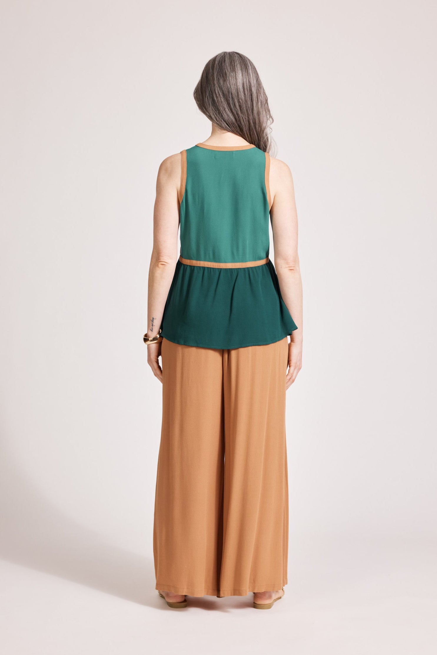 Alegria Spliced Tank - Teal/Lagoon