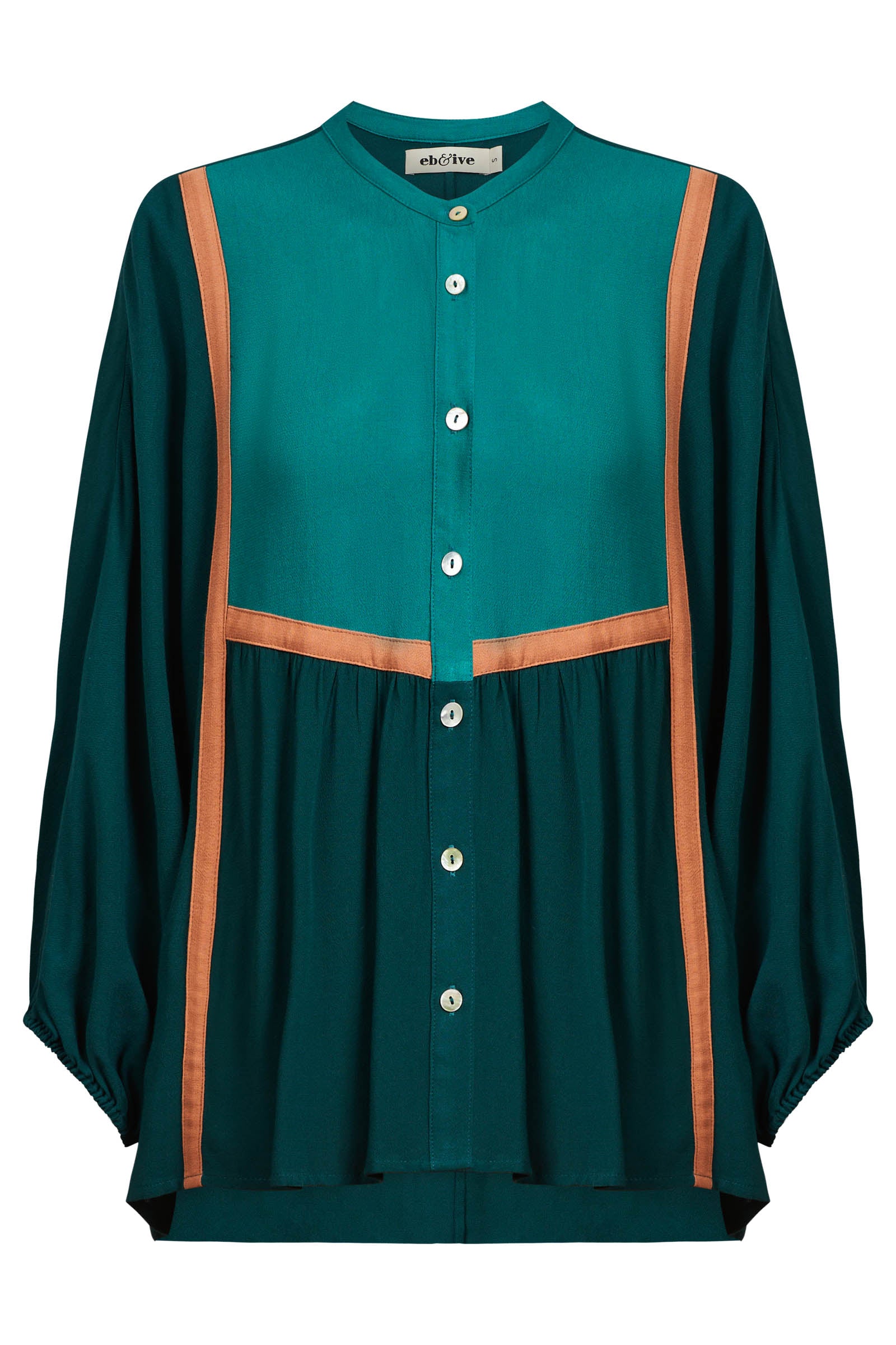 Alegria Spliced Top - Teal/Lagoon