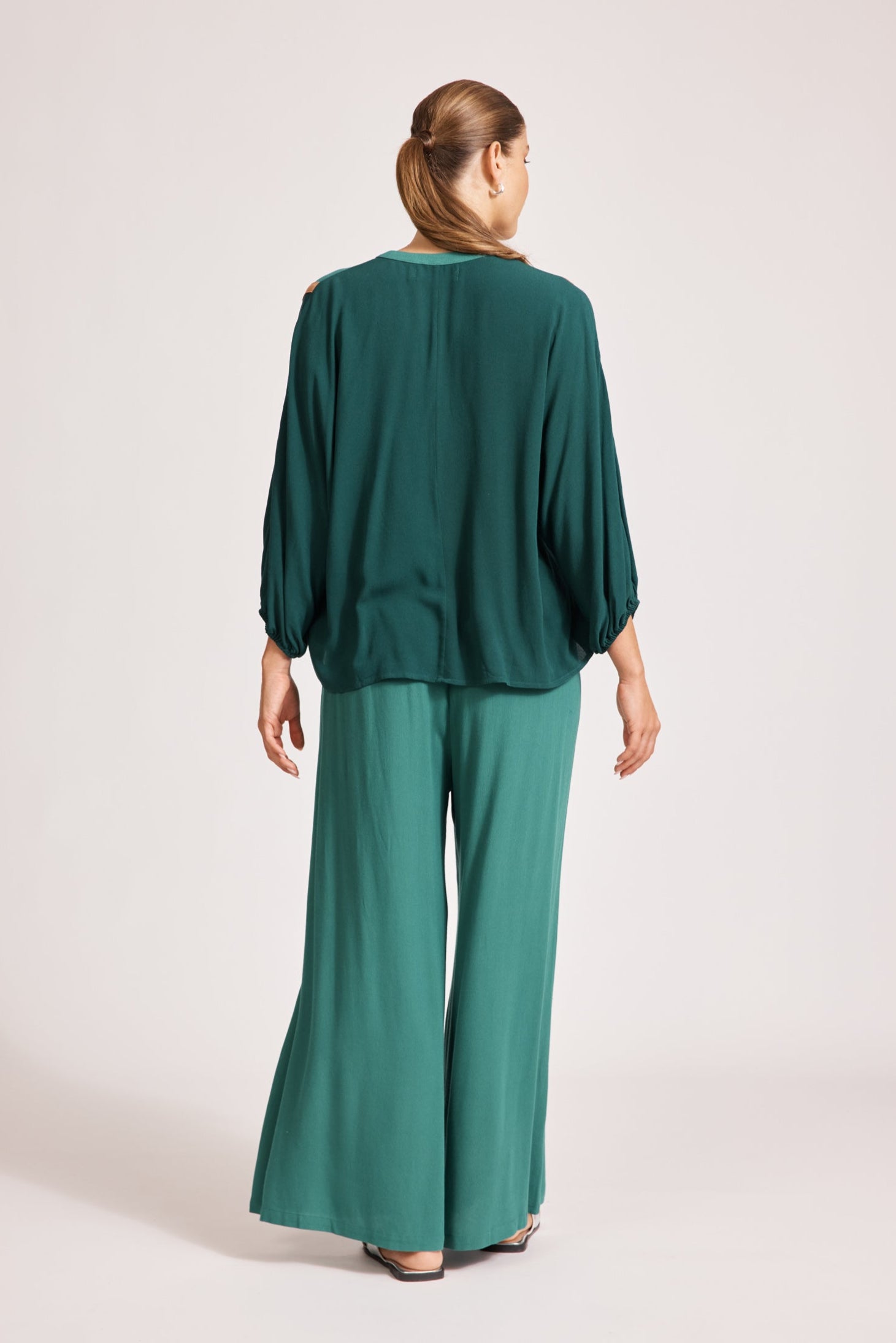Alegria Spliced Top - Teal/Lagoon