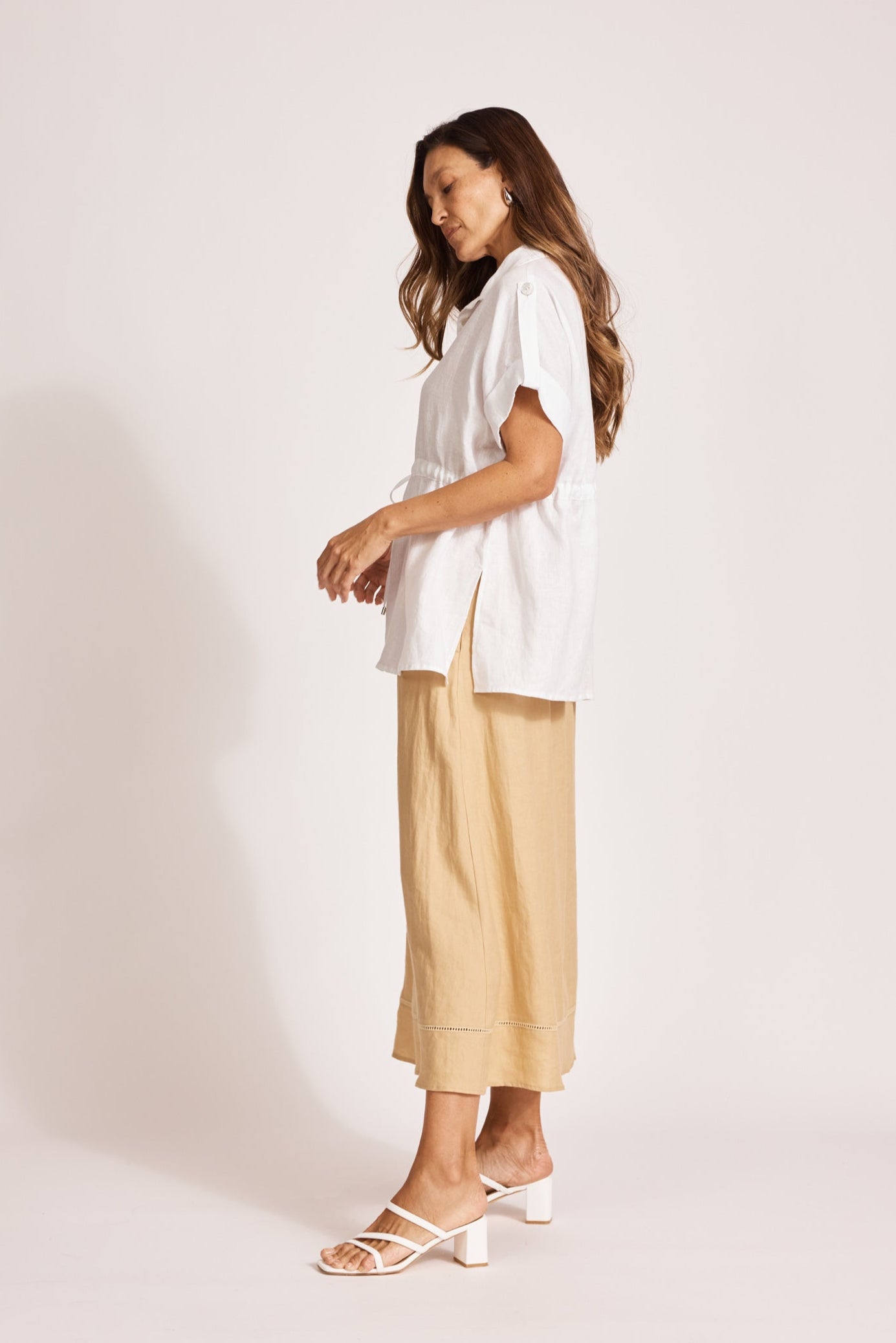 Miramar Tie Shirt - White