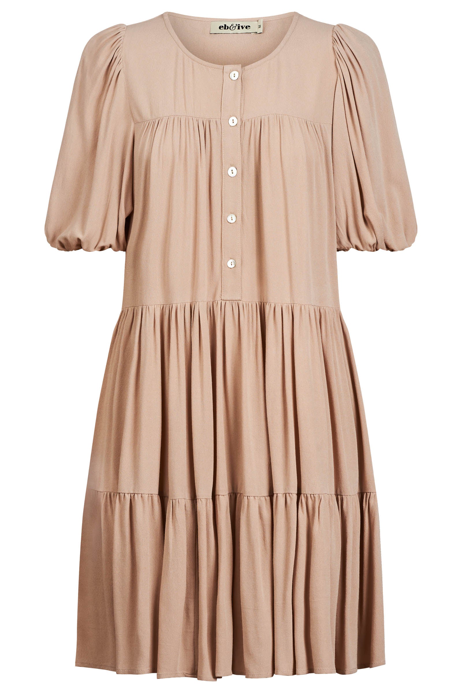 Alegria Midi Dress - Stone