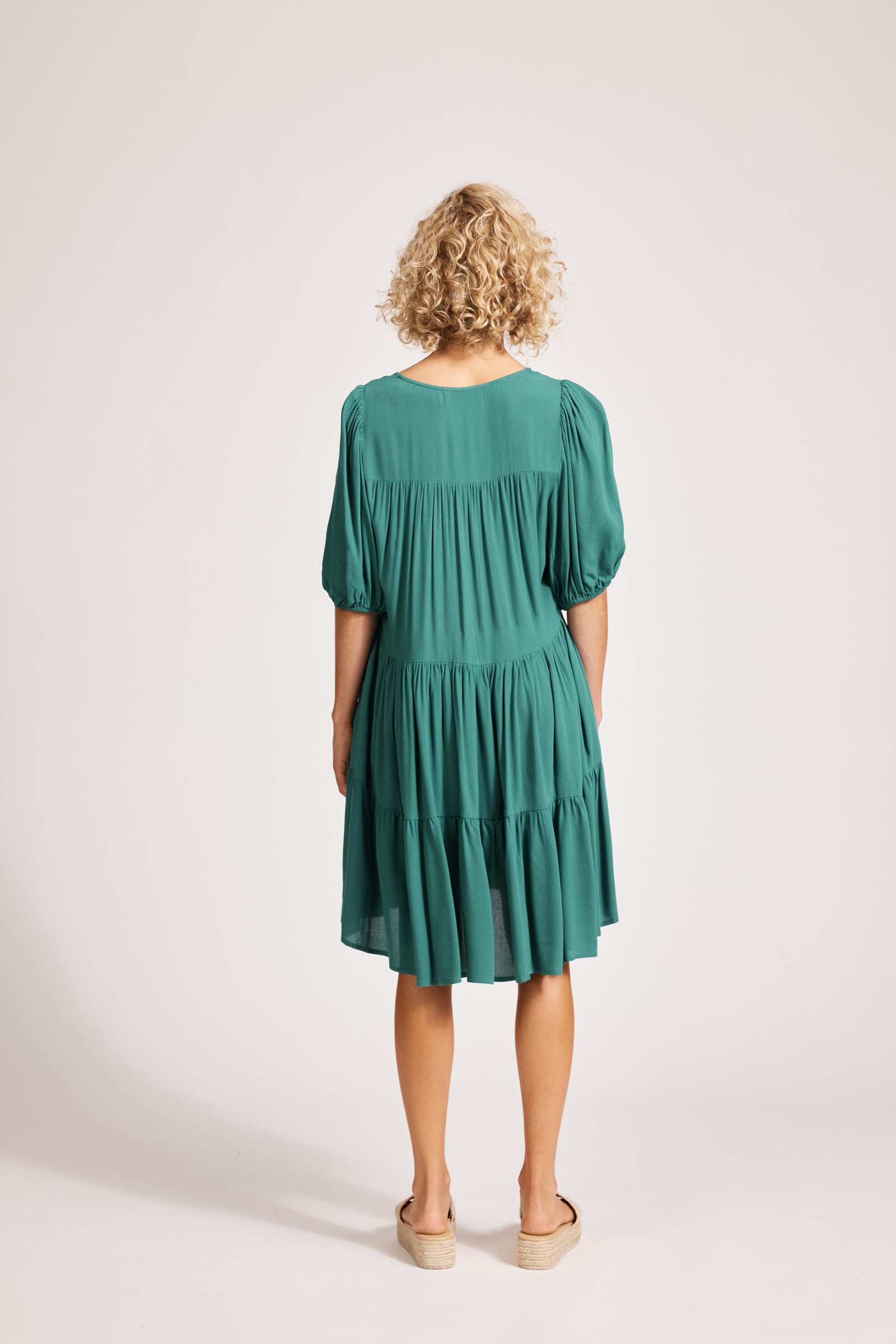 Alegria Midi Dress - Lagoon