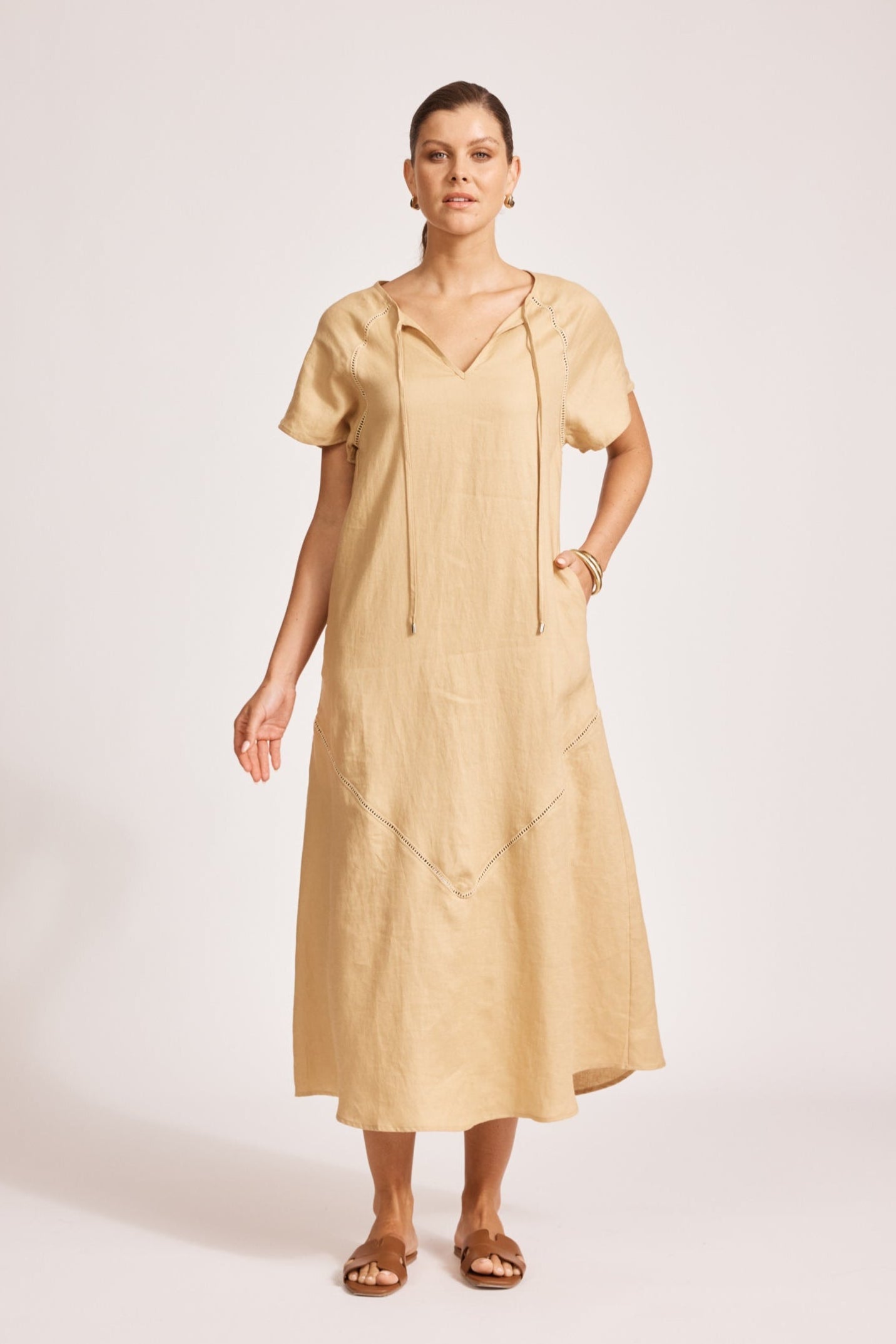 Miramar Maxi Dress - Camel