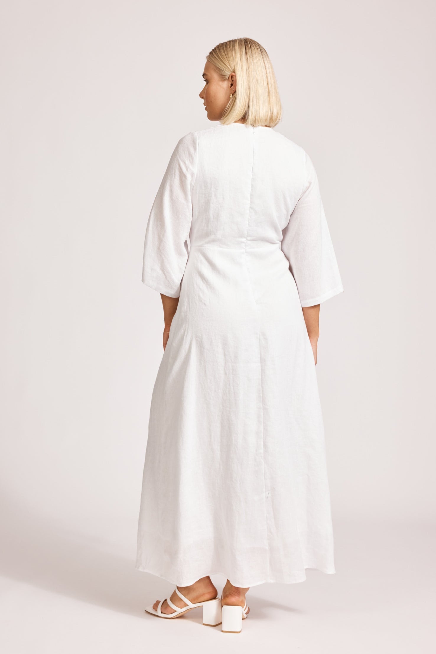 Miramar Twist Maxi Dress - White