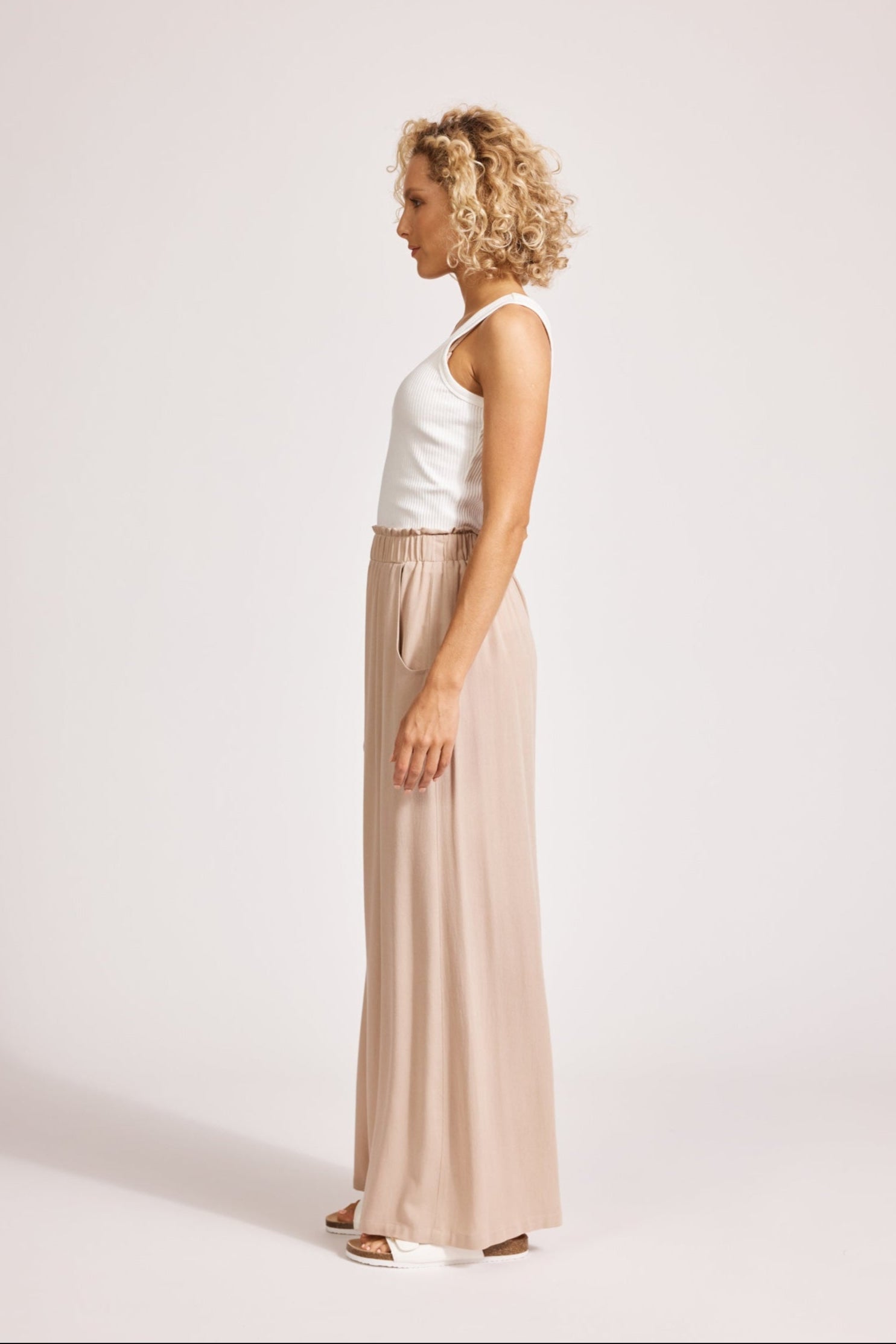 Alegria Palazzo Pant - Stone