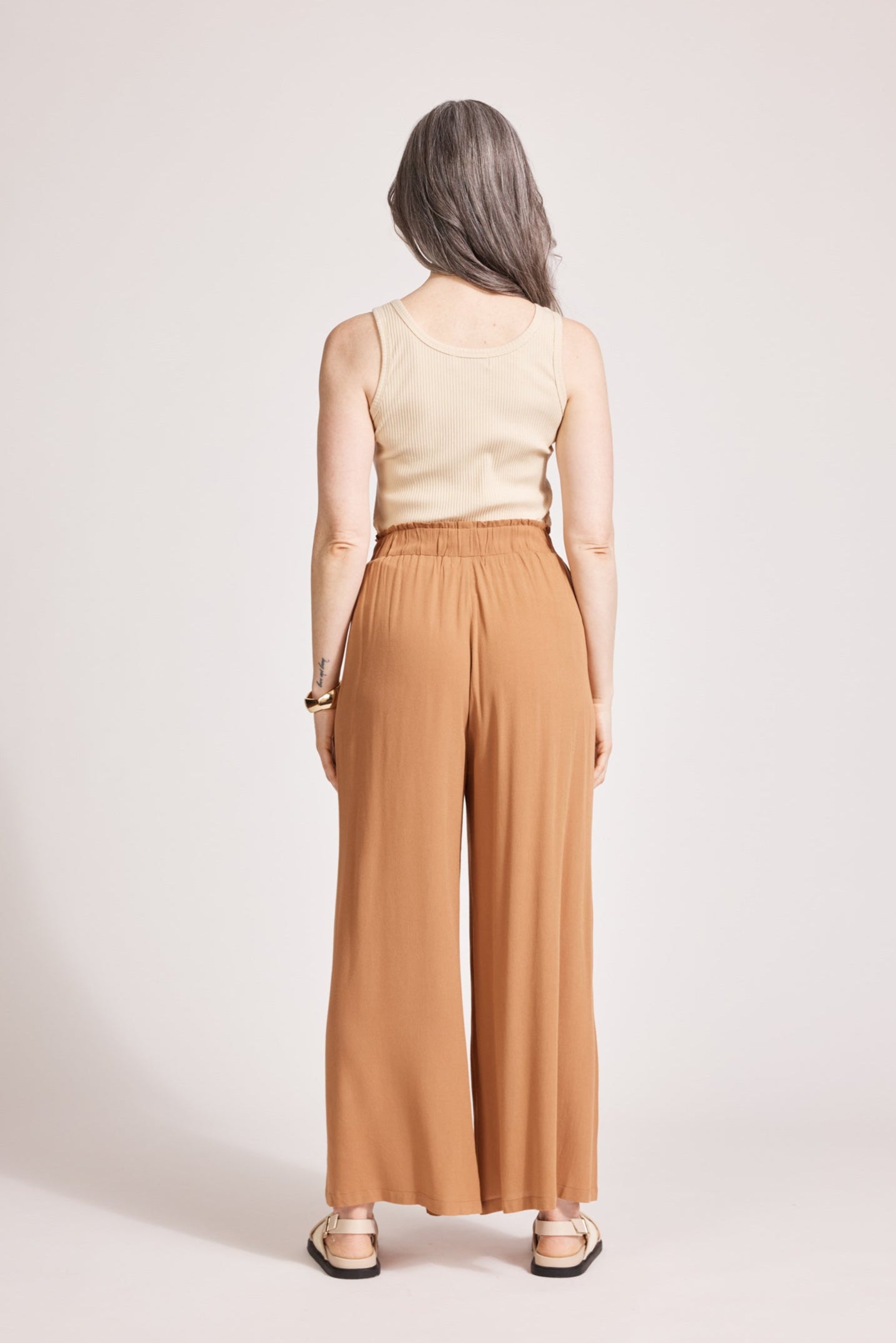 Alegria Palazzo Pant - Caramel