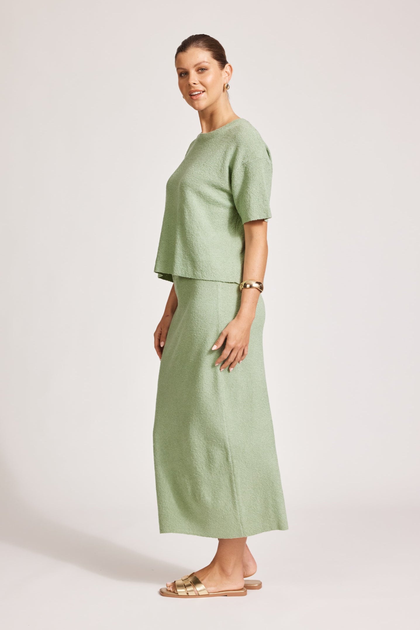 Alcazar Knit Top - Jasper