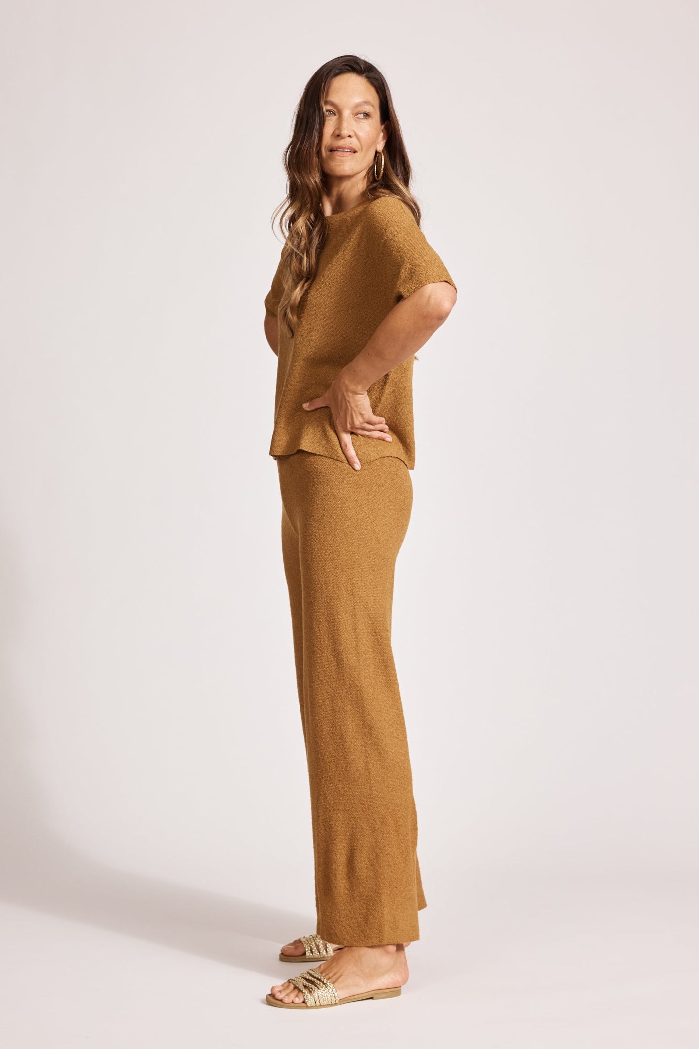 Alcazar Knit Top - Maple