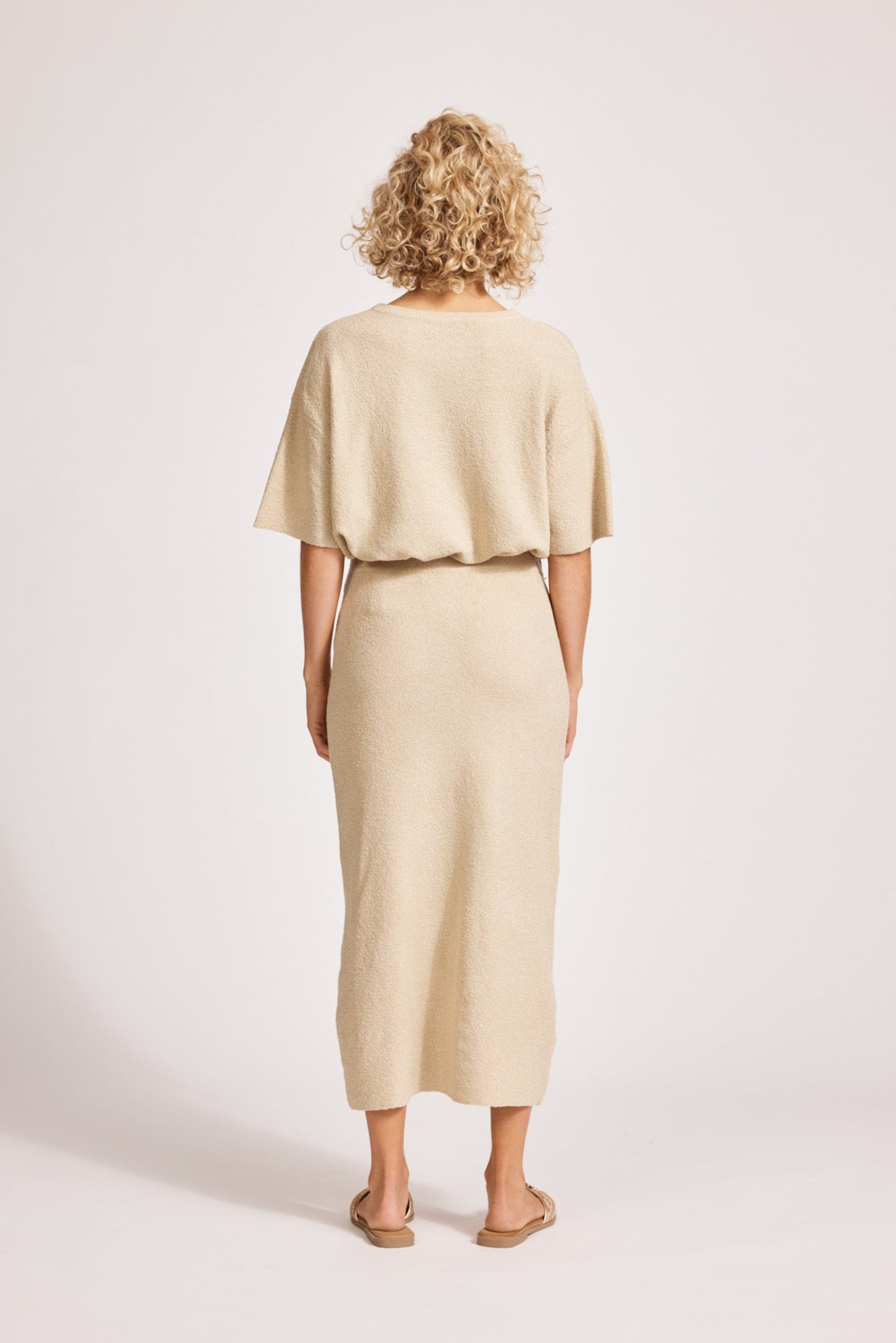 Alcazar Knit Skirt - Clay