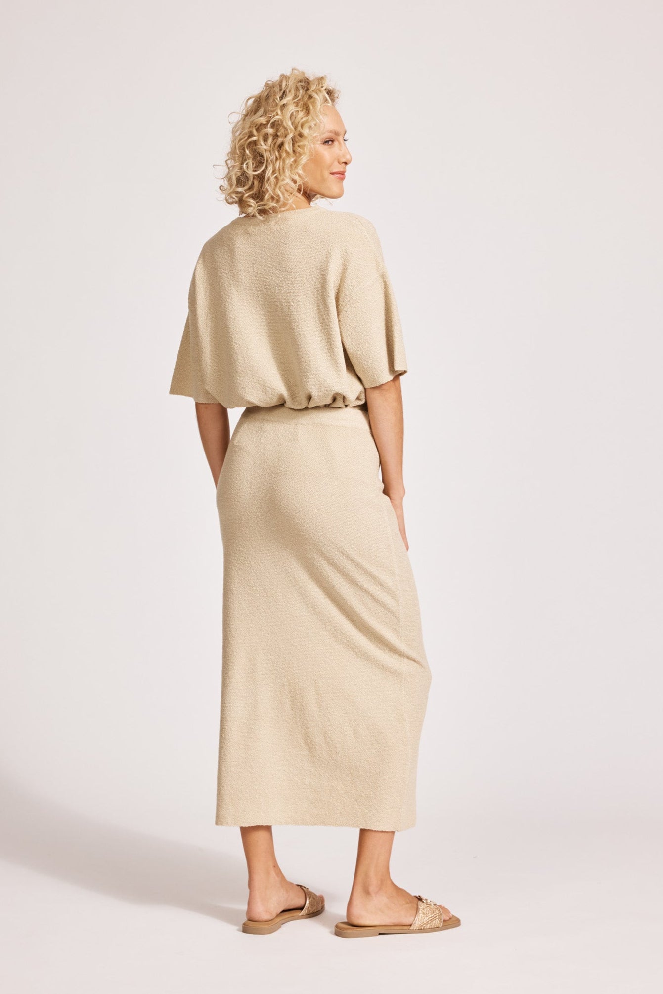 Alcazar Knit Skirt - Clay