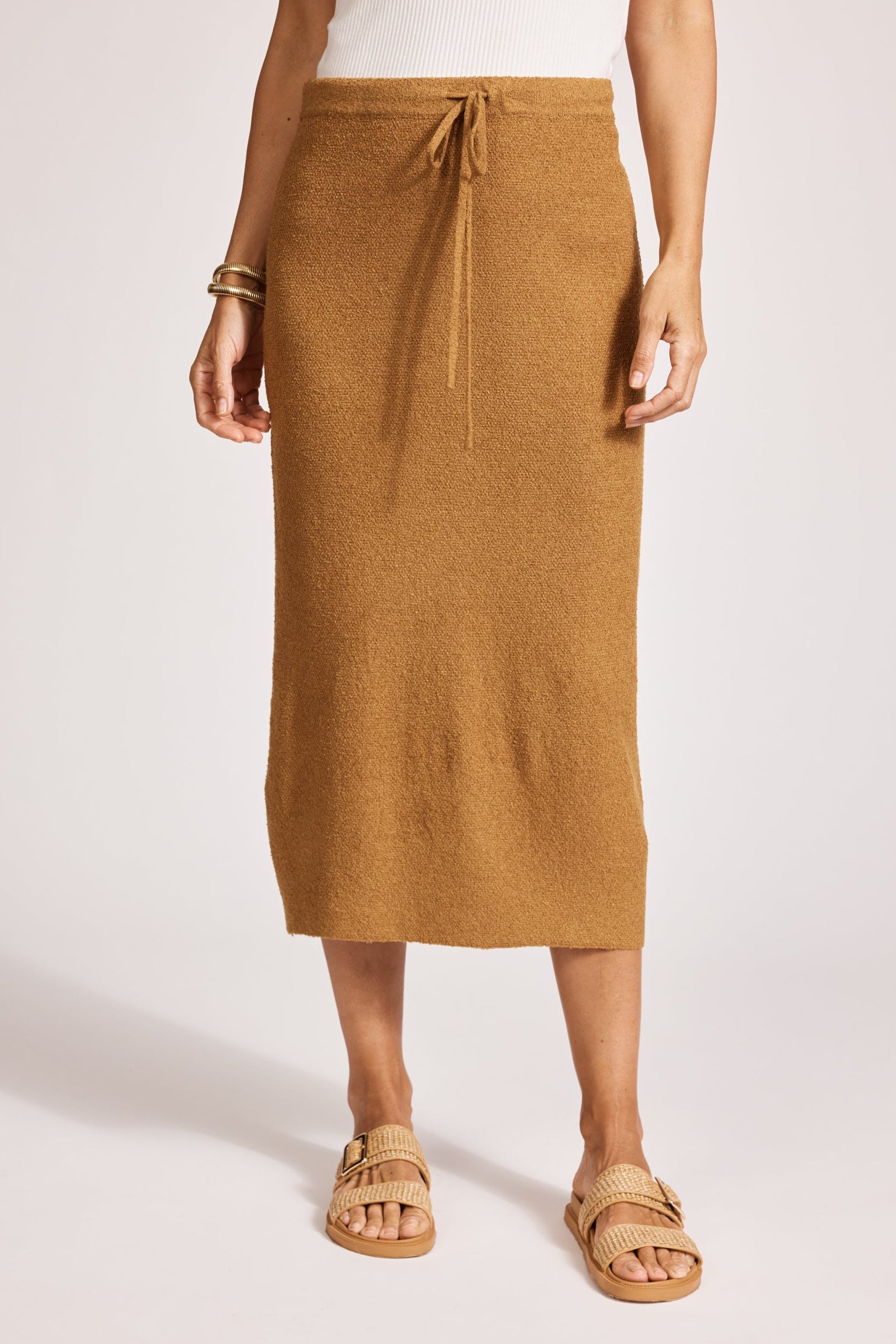 Alcazar Knit Skirt - Maple