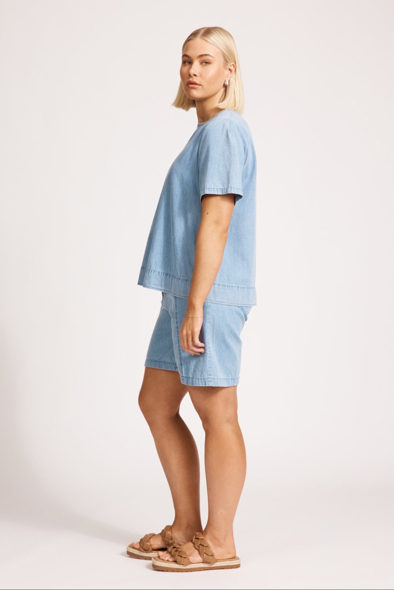 Melenia Denim Top - Denim