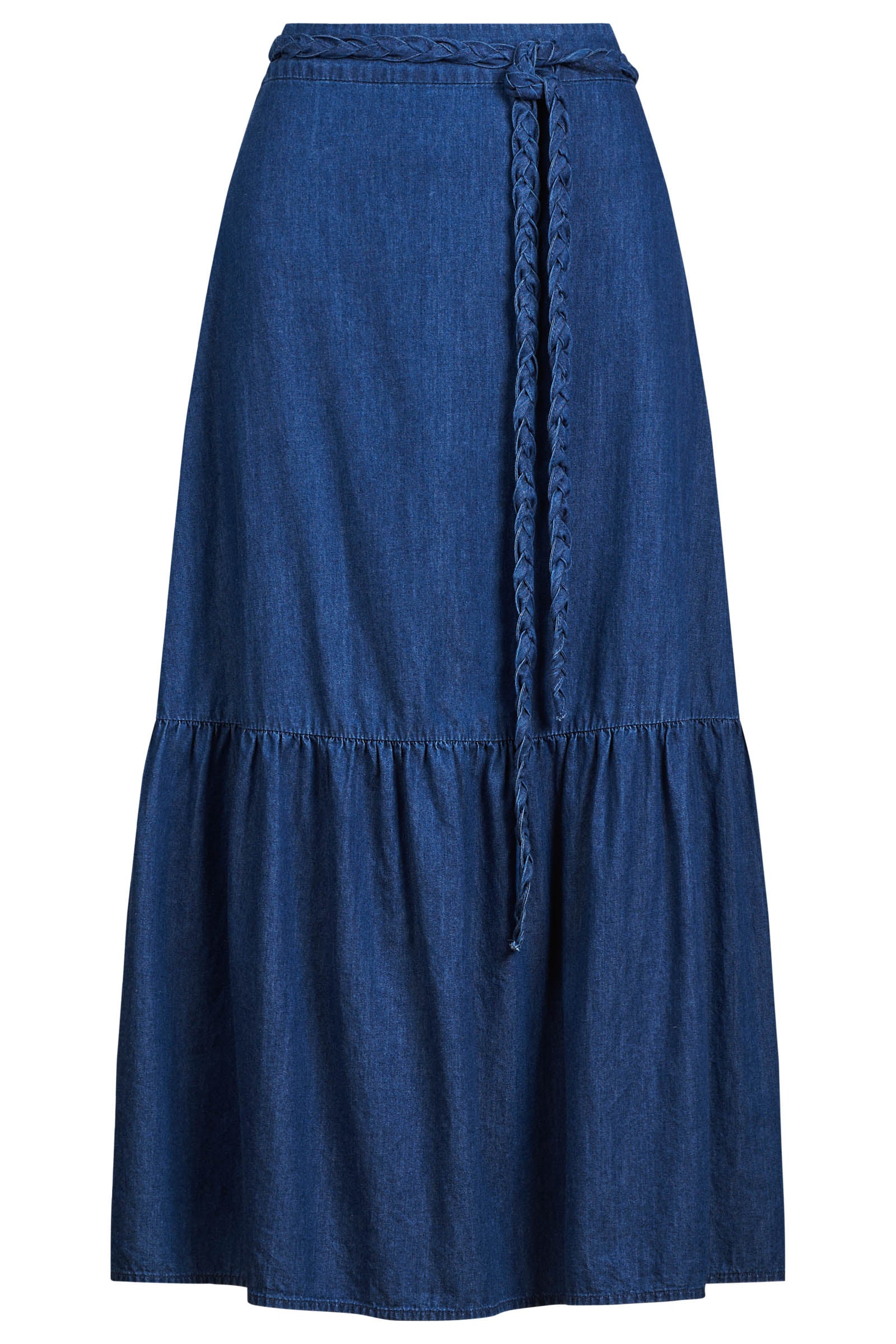 Melenia Denim Skirt - Indigo