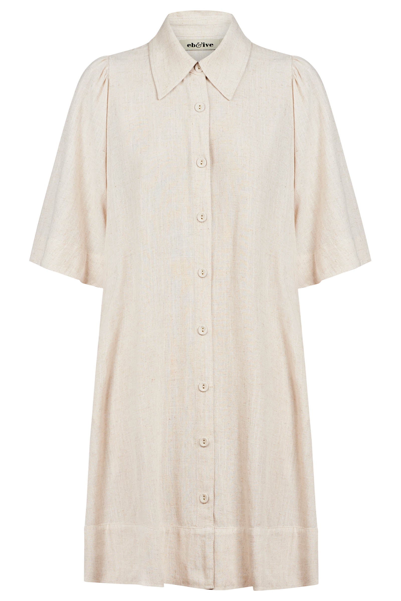 Alesia Shirt Dress - Tusk
