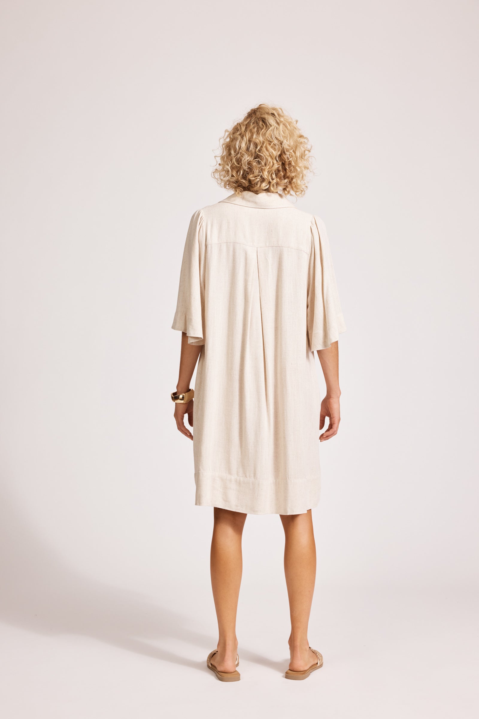 Alesia Shirt Dress - Tusk