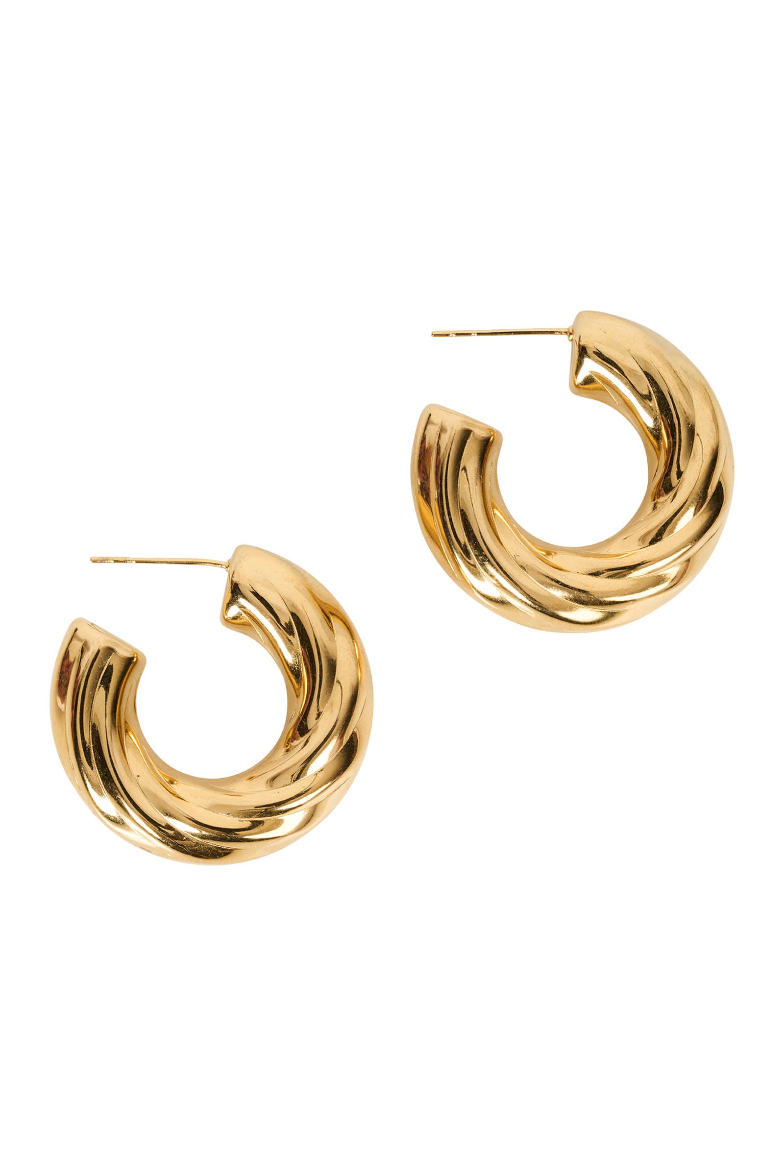 Melenia Earring - Twist Hoop