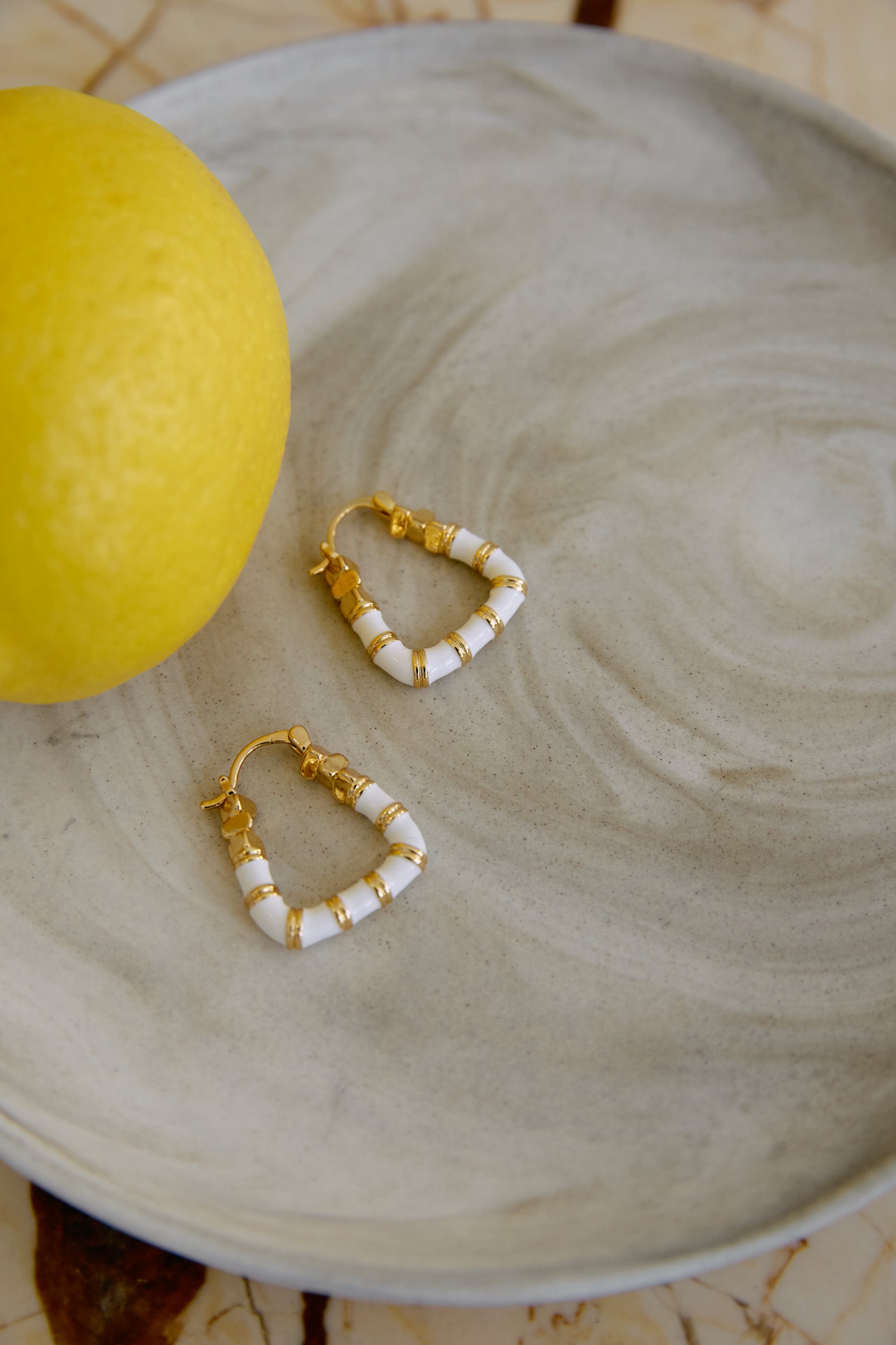 Parisio Earring - White