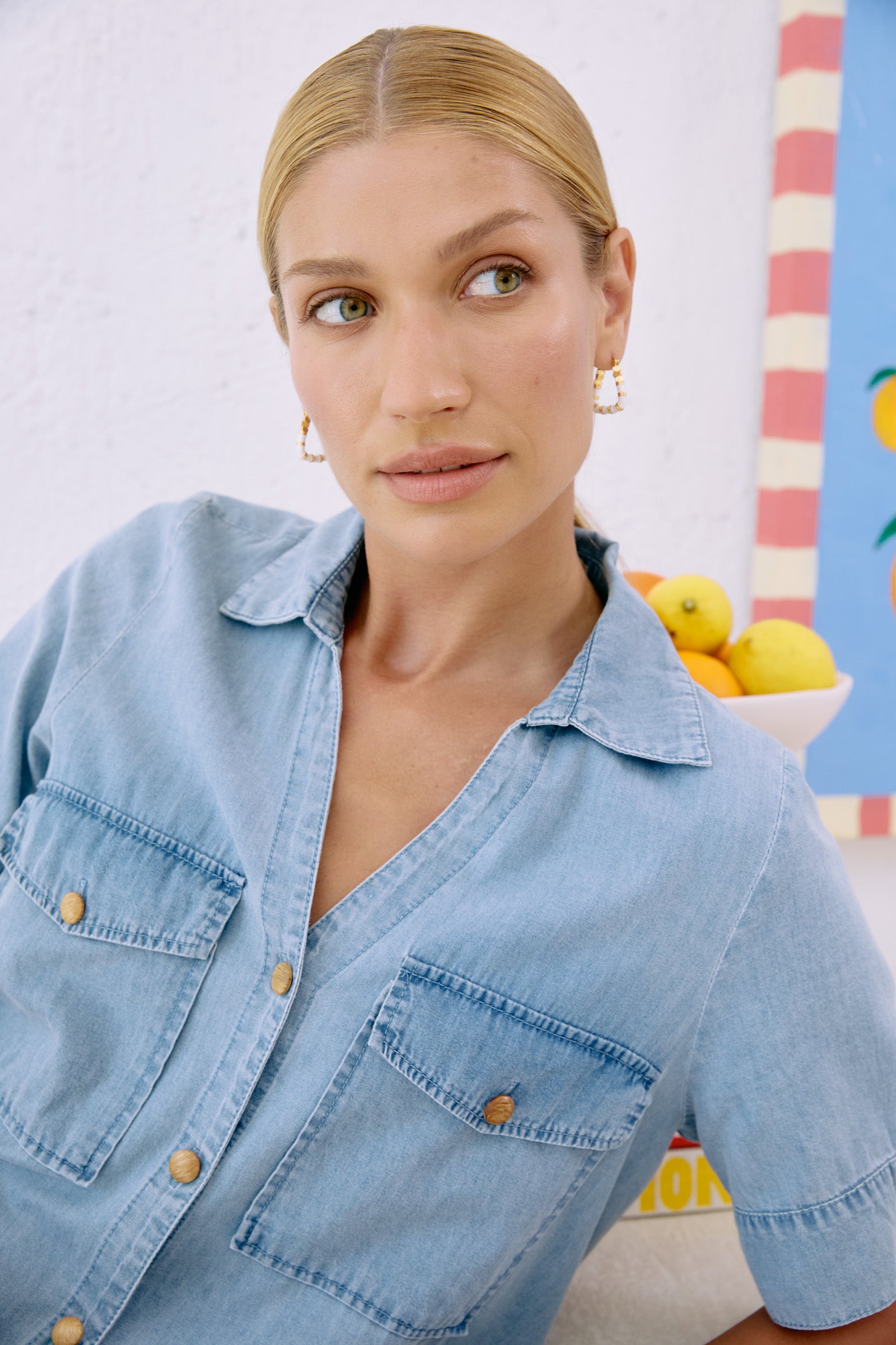 Parisio Earring - White