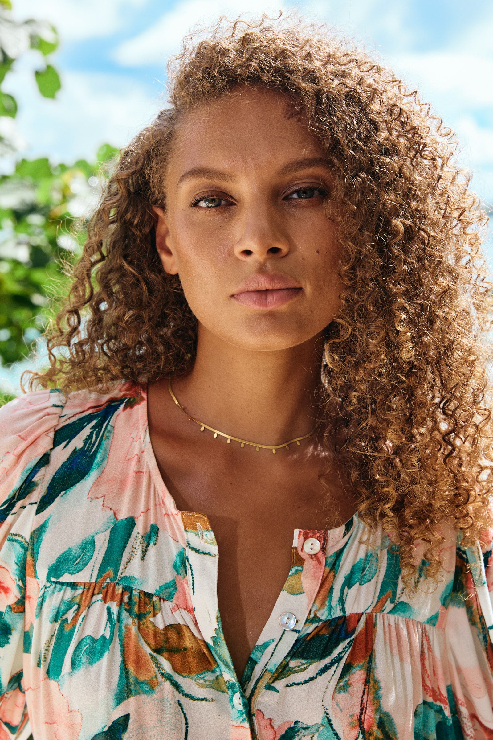 L'Estate Necklace - Gold Choker
