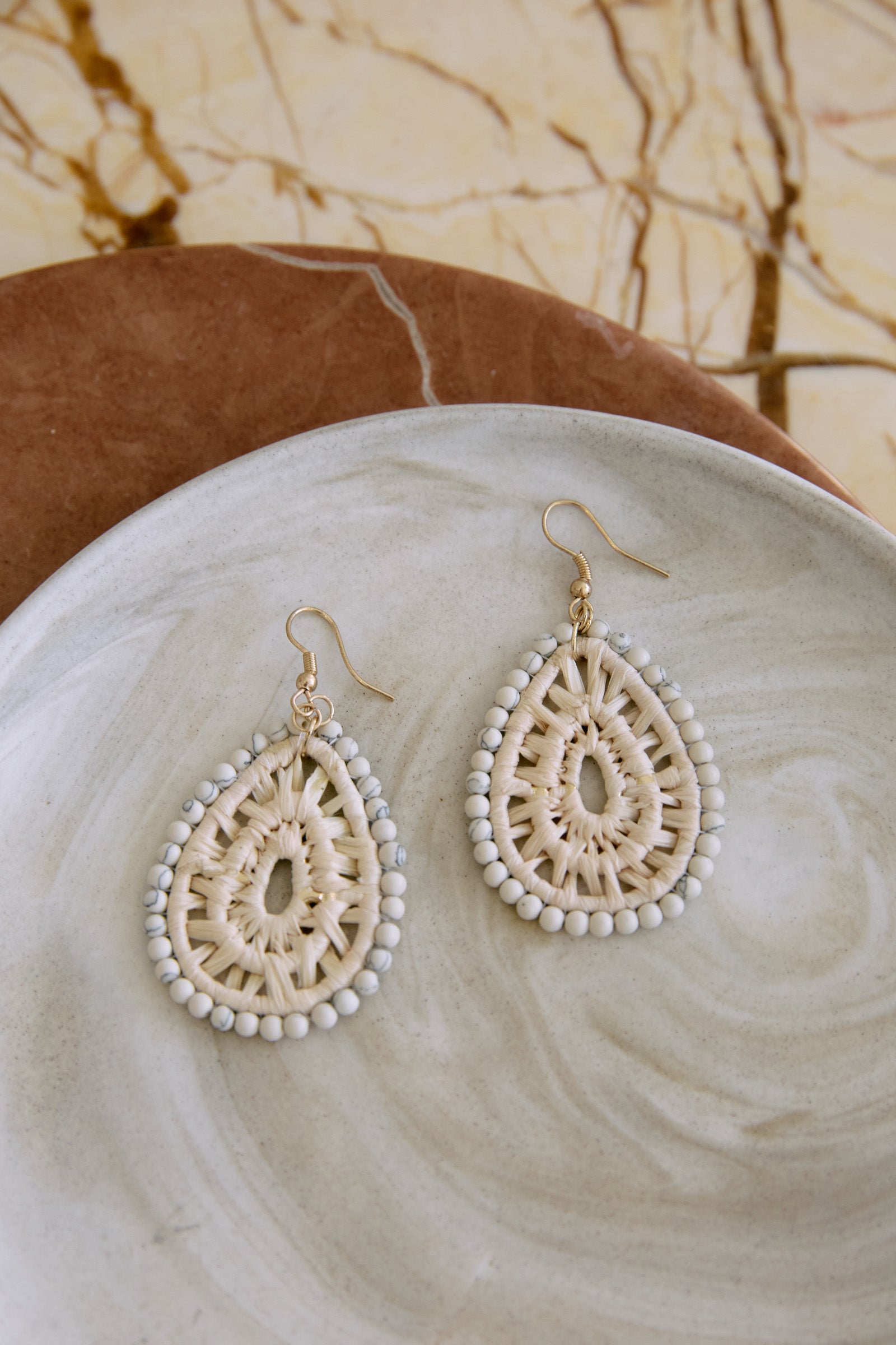 Matera Nature Earring - Raw Drop