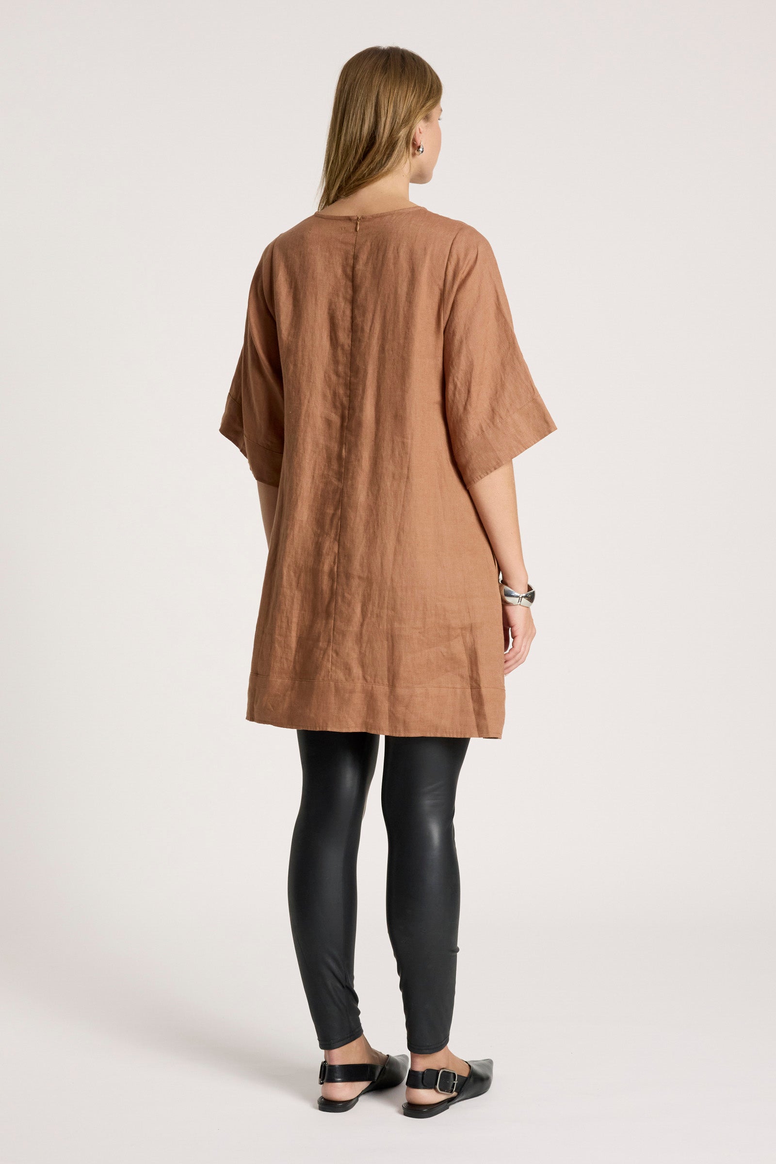 Bajau Tunic Dress - Clay