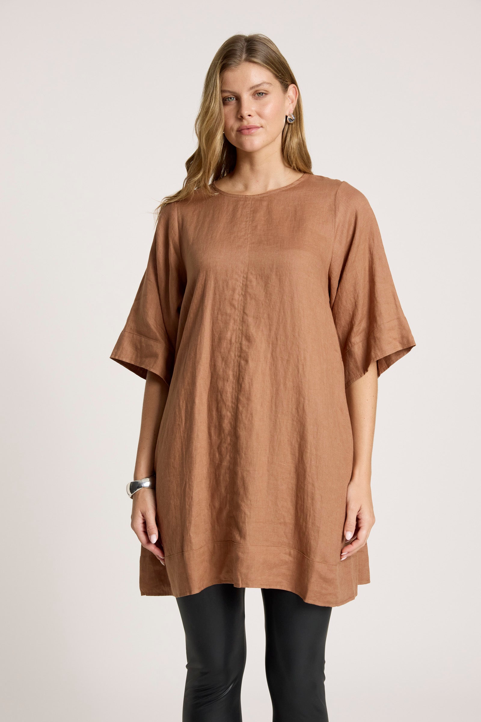 Bajau Tunic Dress - Clay