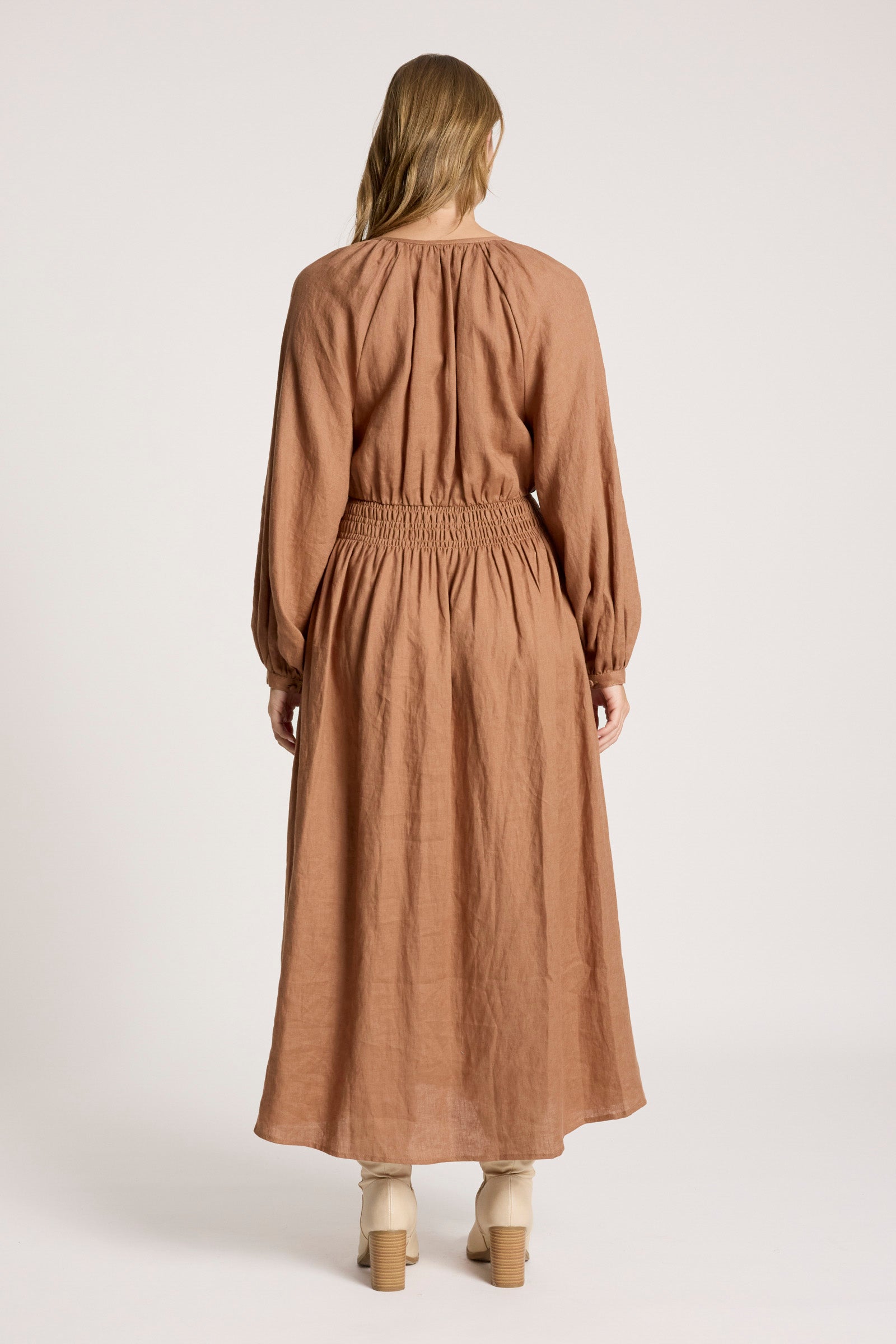 Bajau Maxi Dress - Clay