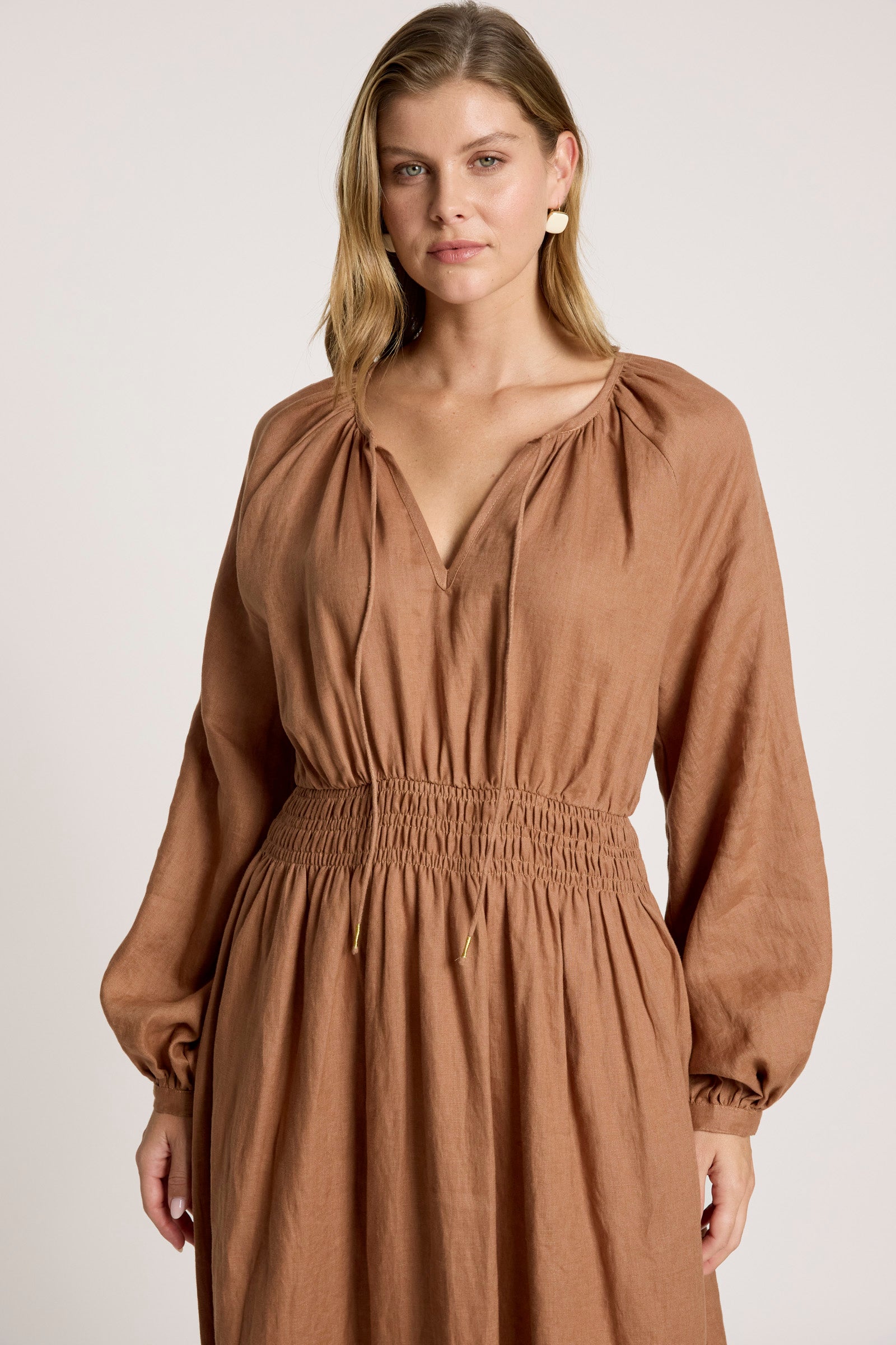 Bajau Maxi Dress - Clay