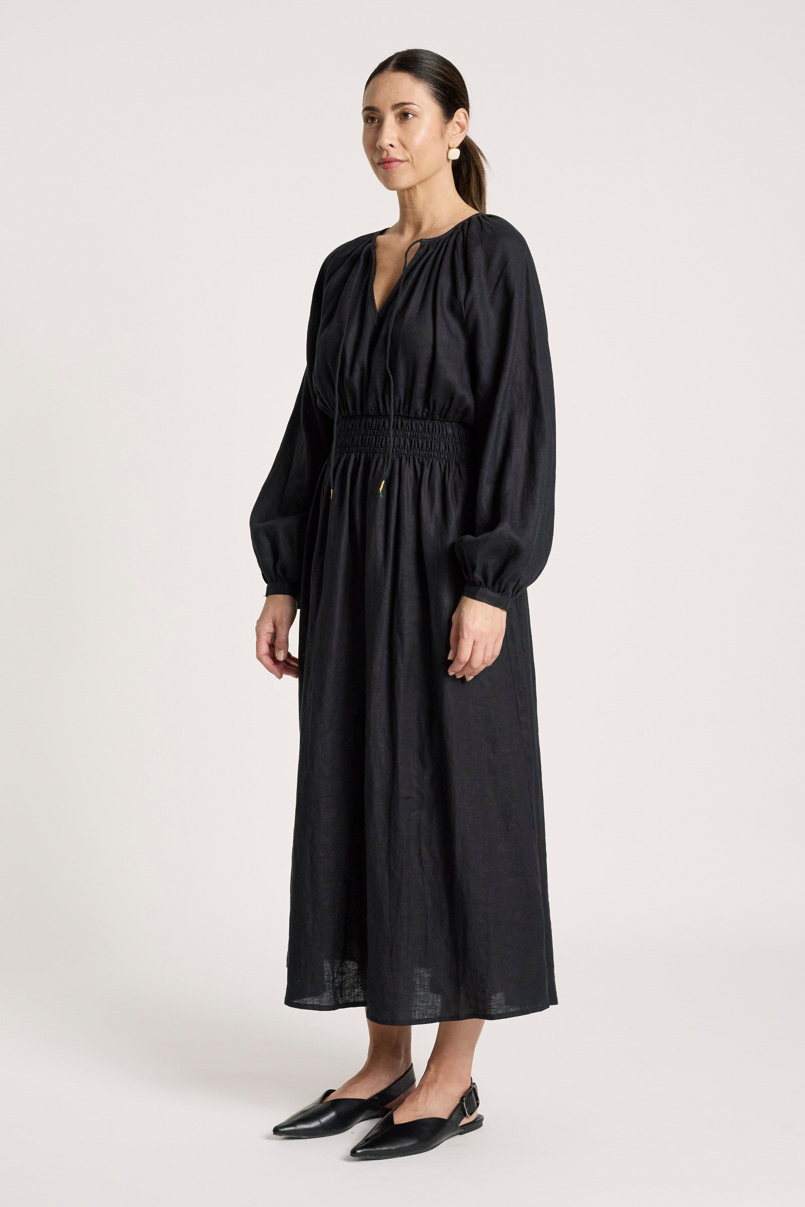 Bajau Maxi Dress - Black