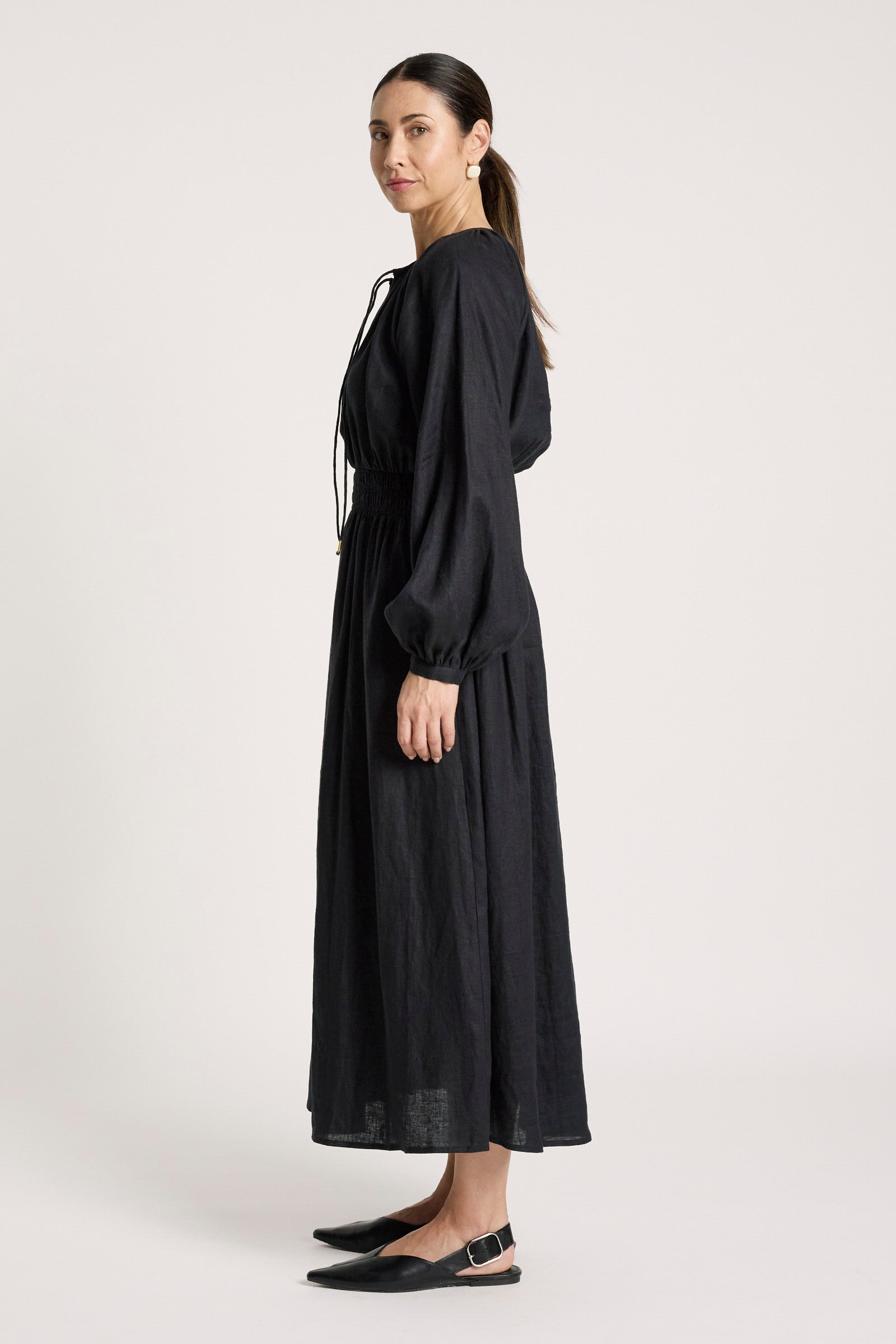 Bajau Maxi Dress - Black