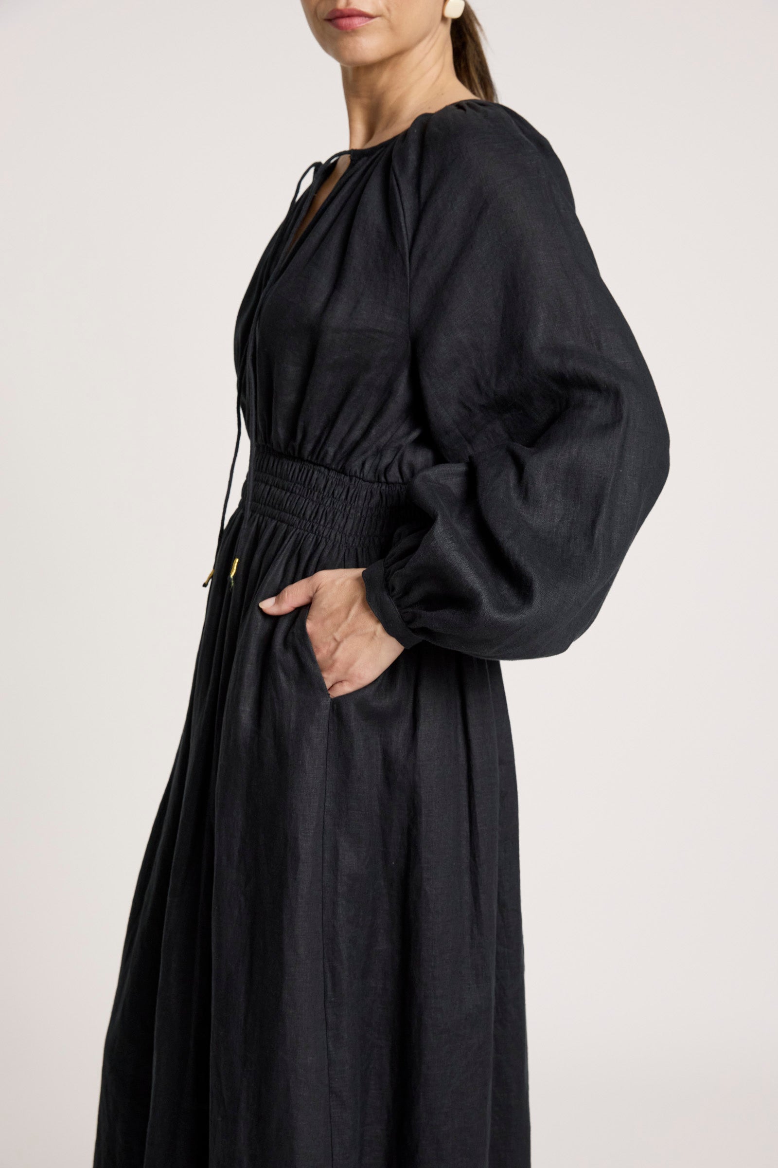 Bajau Maxi Dress - Black