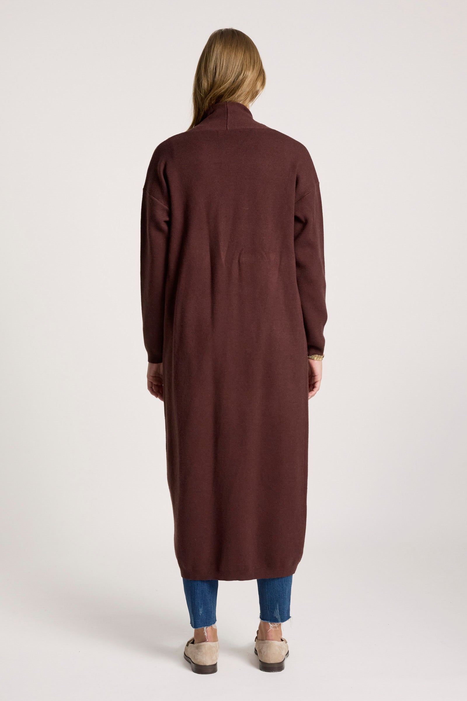 Zala Cardigan - Mahogany