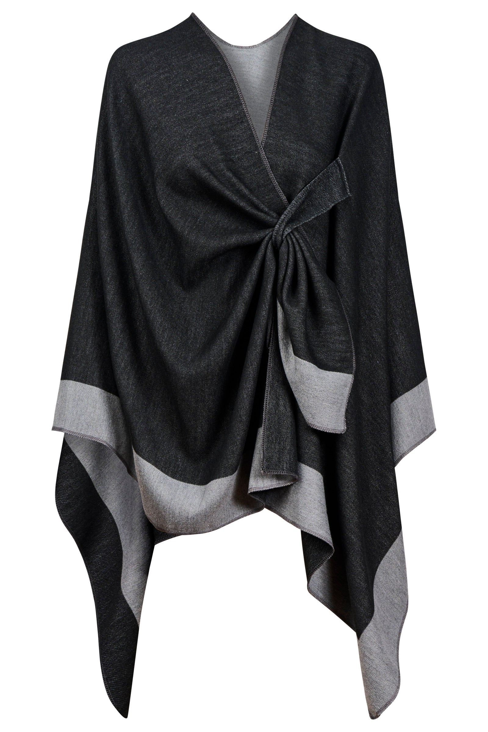 Ayla Cape - Char/Grey