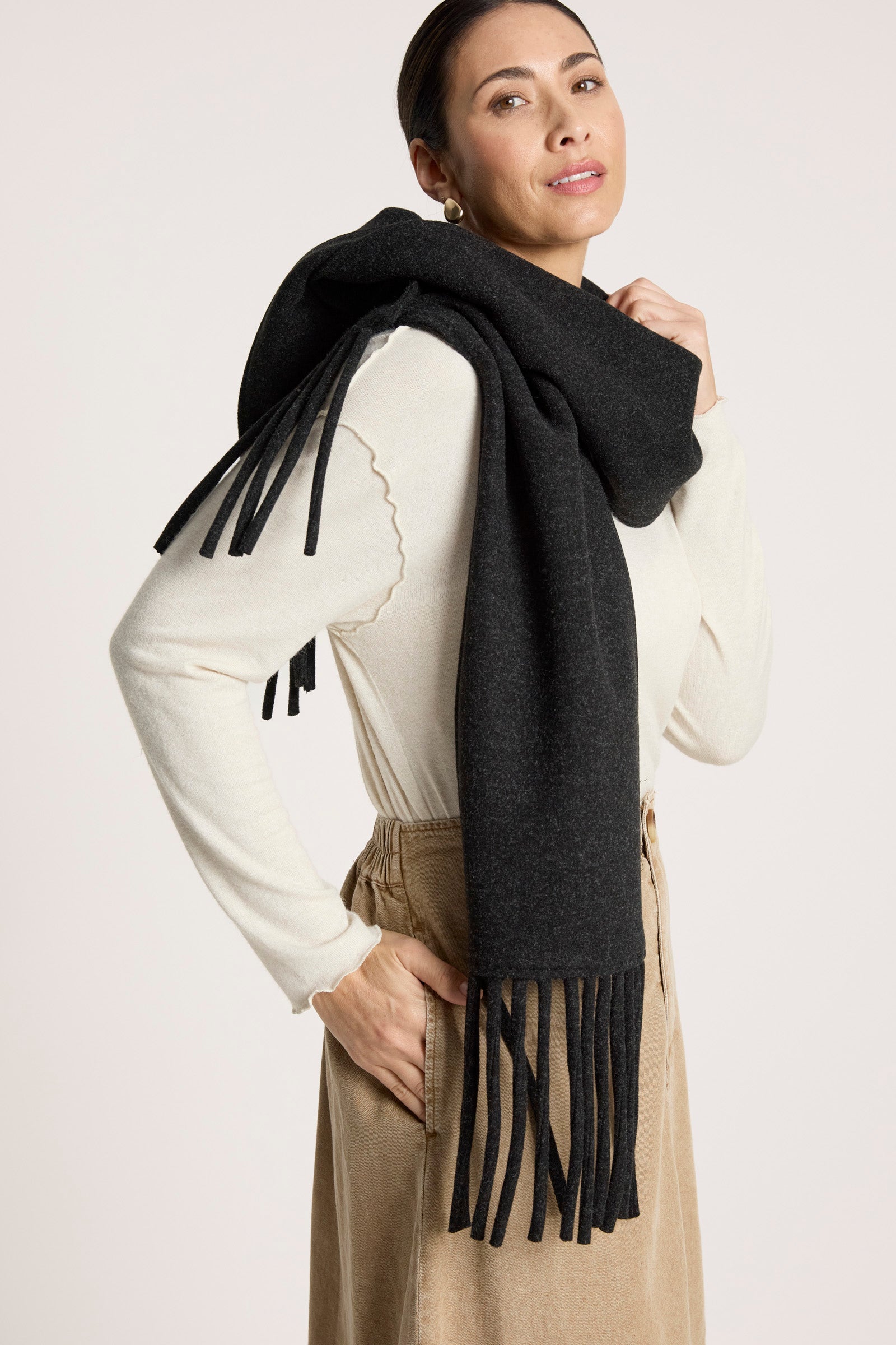 Sable Scarf - Char